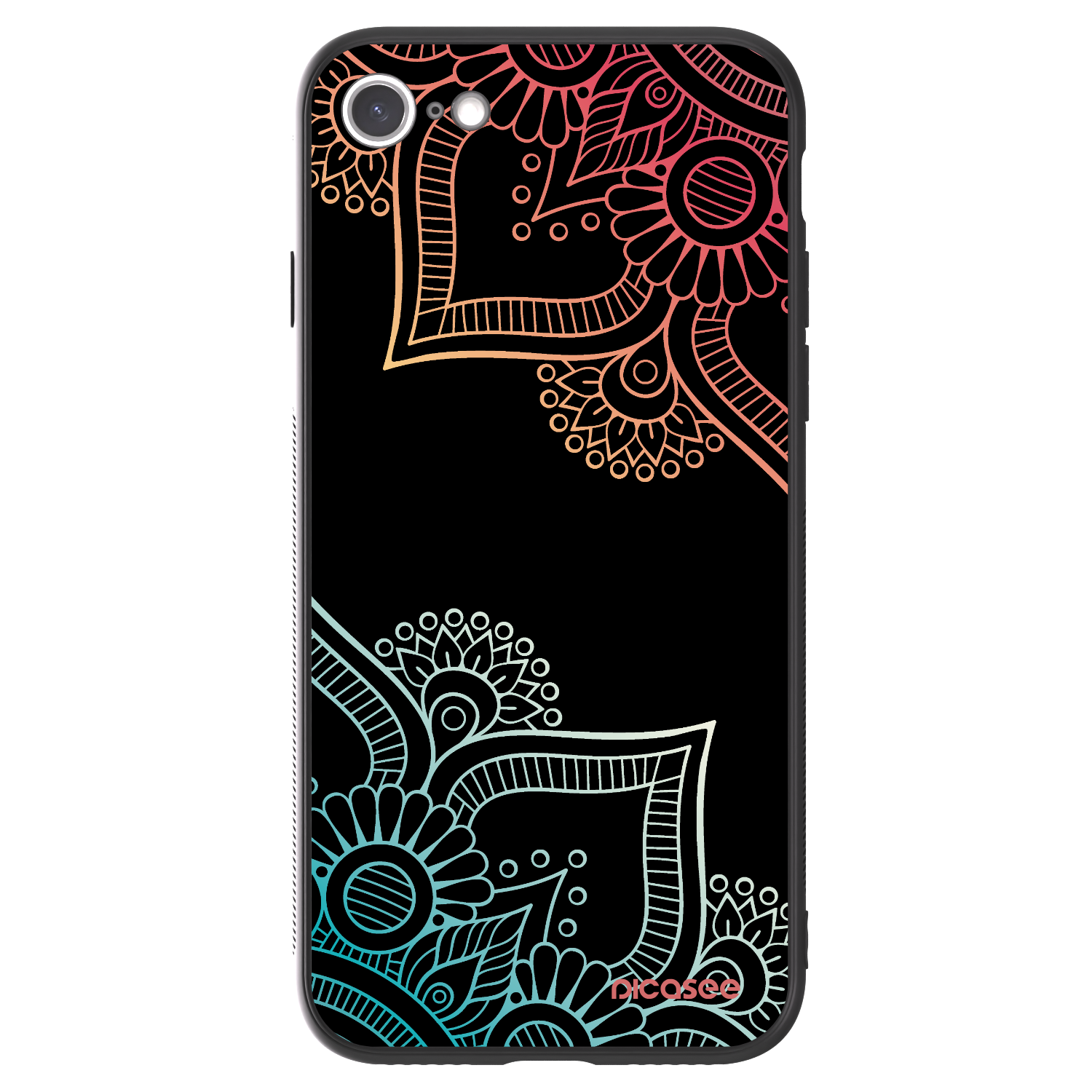 Picasee ULTIMATE CASE pentru Apple iPhone SE 2022 - Flowers pattern