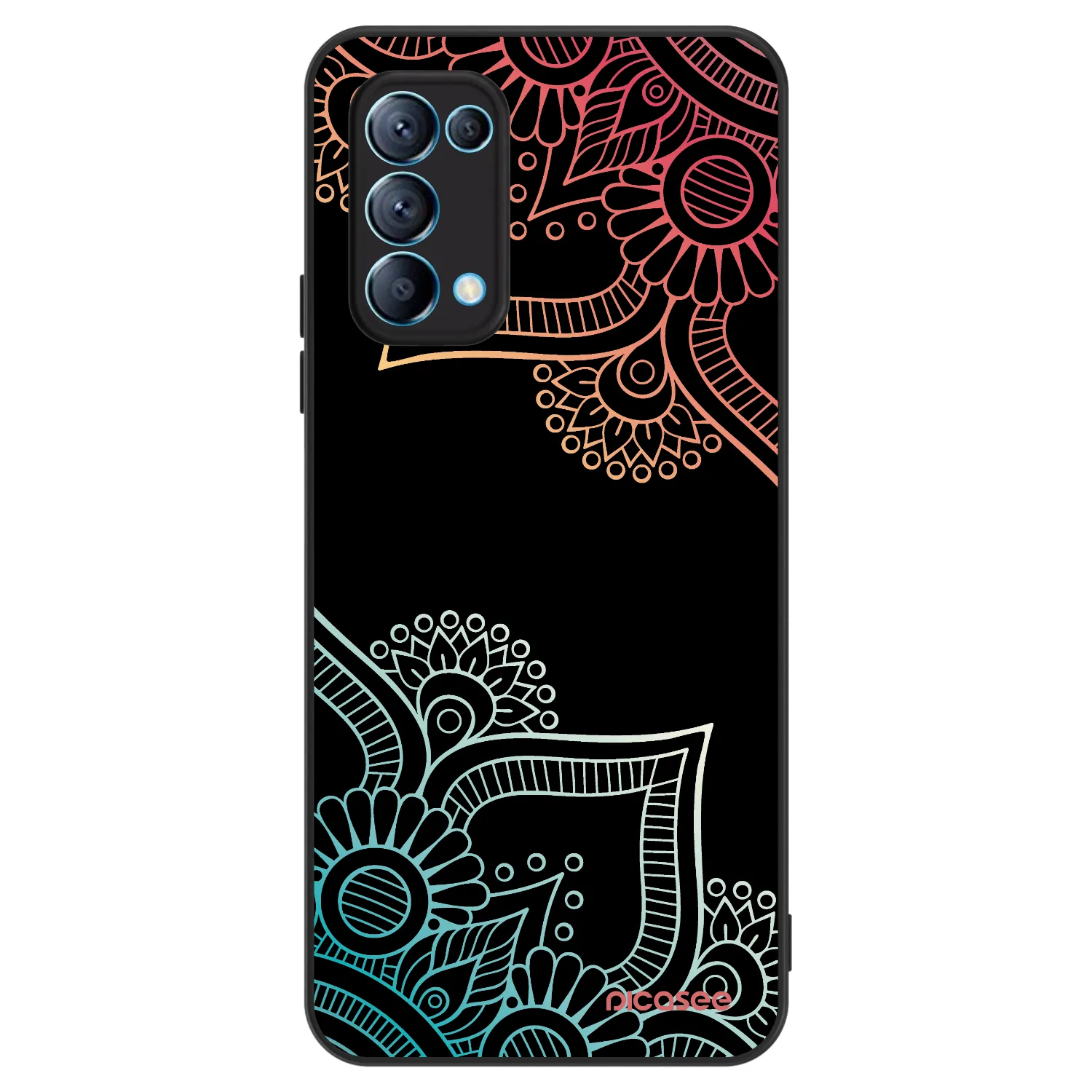 Picasee ULTIMATE CASE pentru OPPO Reno 5 5G - Flowers pattern