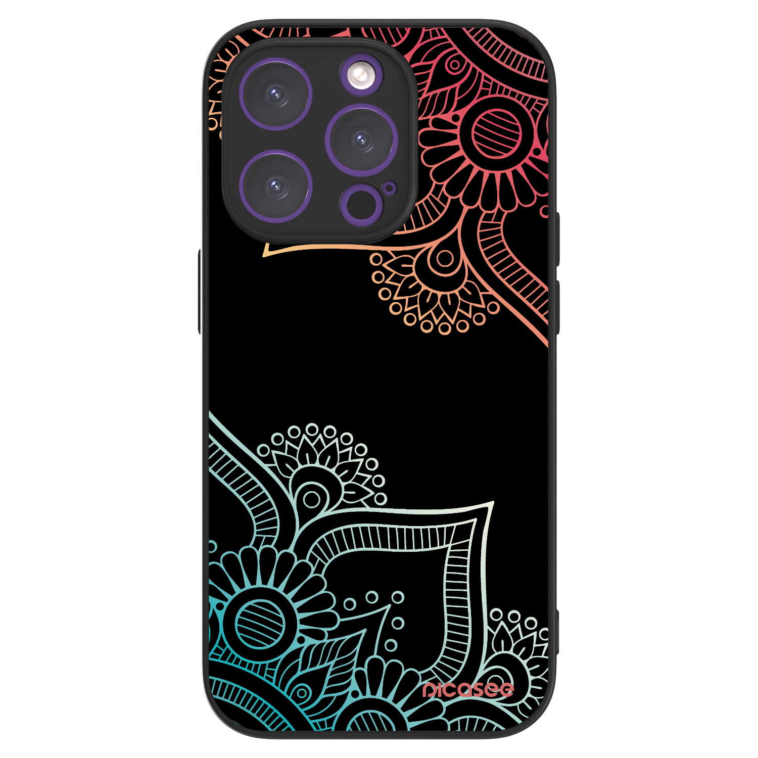Picasee ULTIMATE CASE pentru Apple iPhone 14 Pro - Flowers pattern
