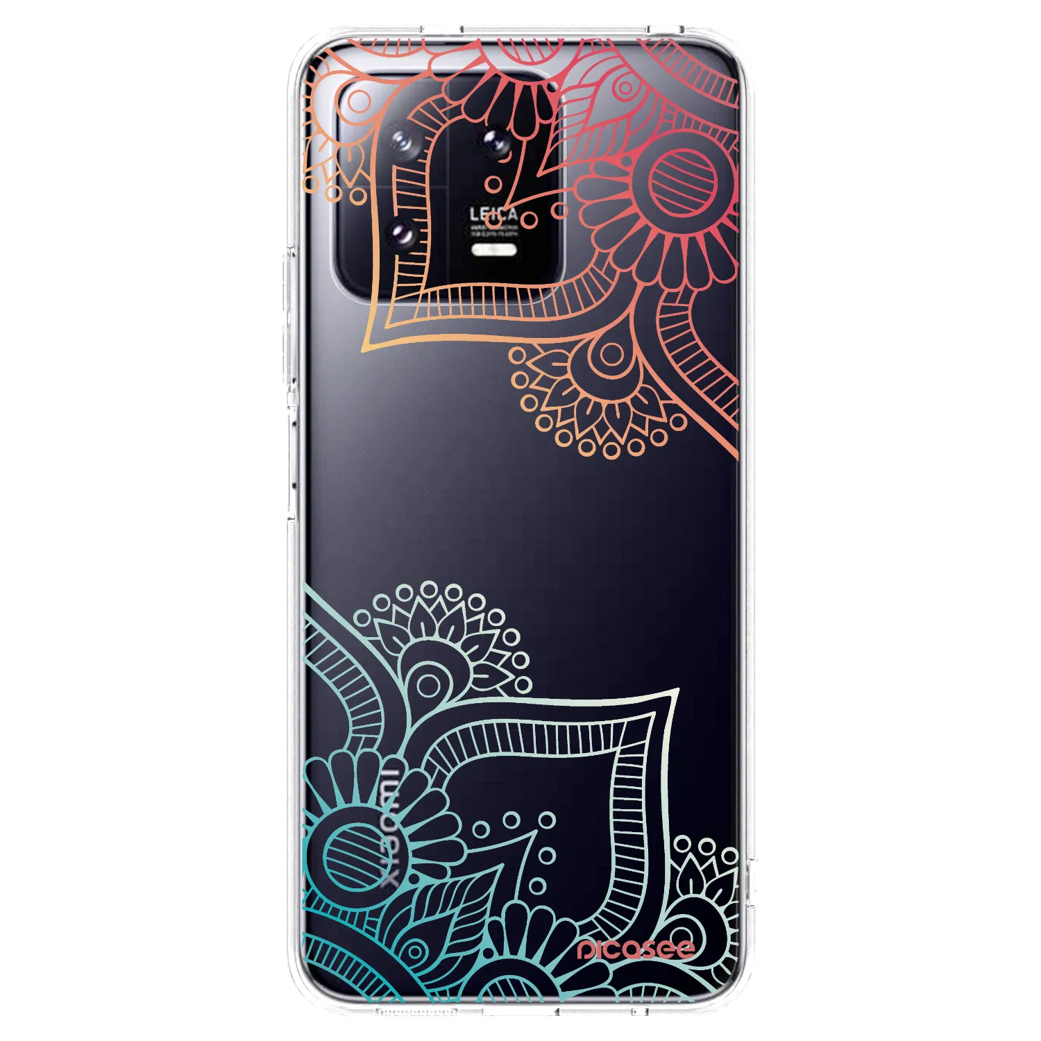 Picasee husă transparentă din silicon pentru Xiaomi 13 Pro - Flowers pattern