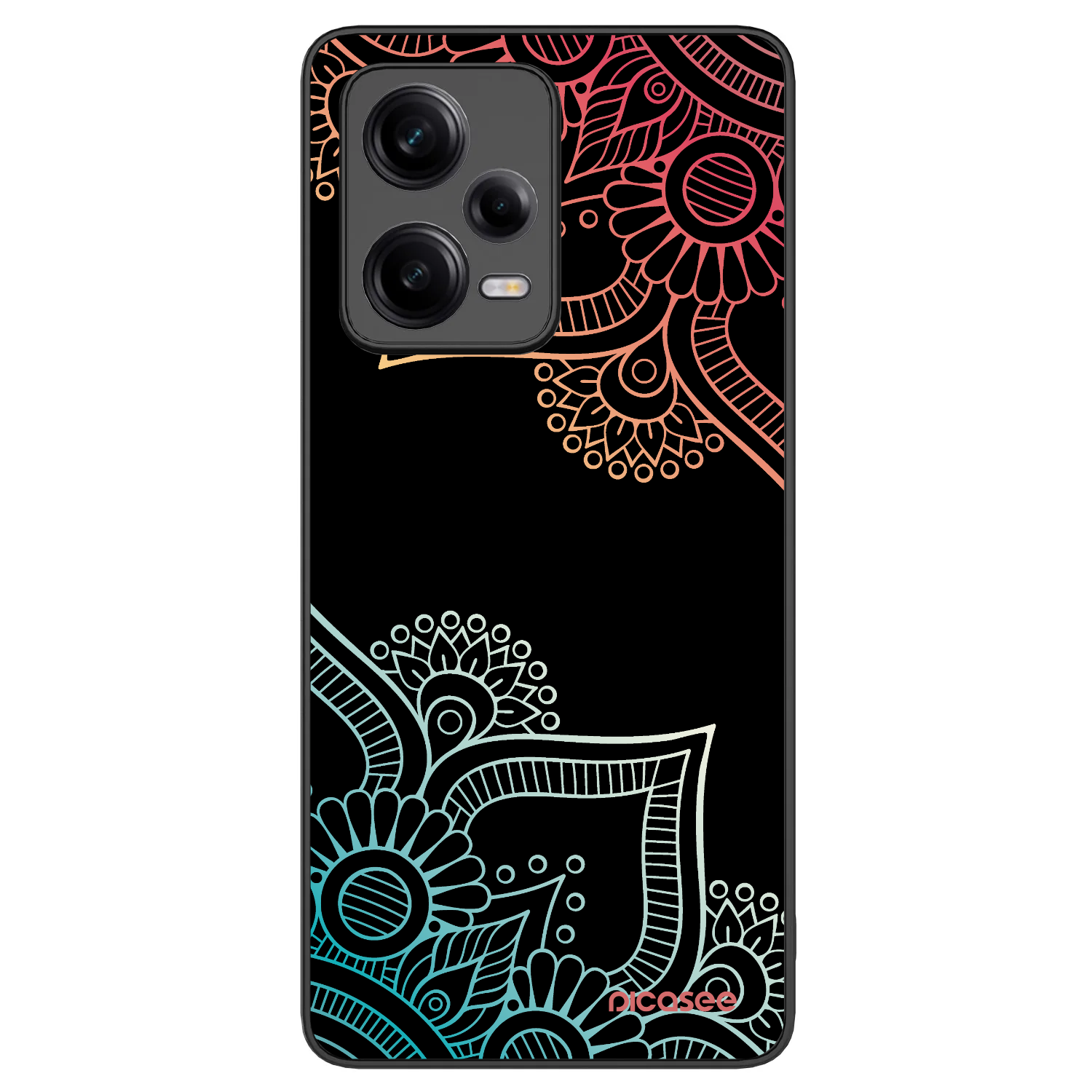 Picasee ULTIMATE CASE pentru Xiaomi Redmi Note 12 Pro 5G - Flowers pattern