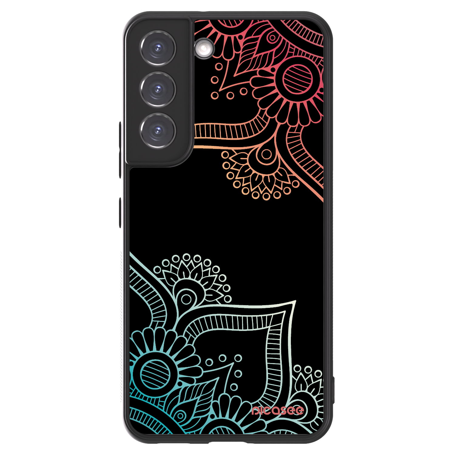 Picasee ULTIMATE CASE PowerShare pentru Samsung Galaxy S22 5G - Flowers pattern