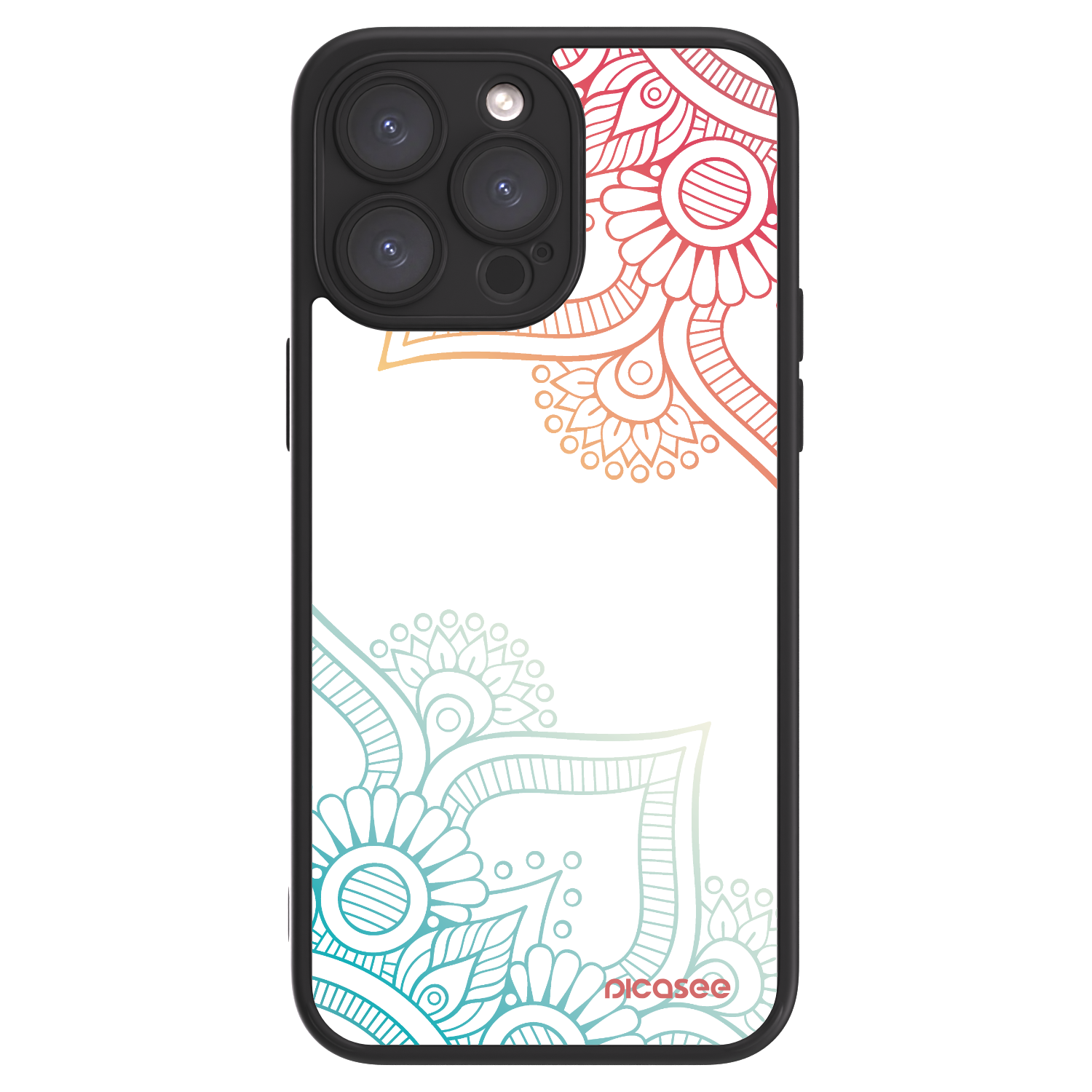 Picasee ULTIMATE CASE MagSafe pentru Apple iPhone 15 Pro Max - Flowers pattern