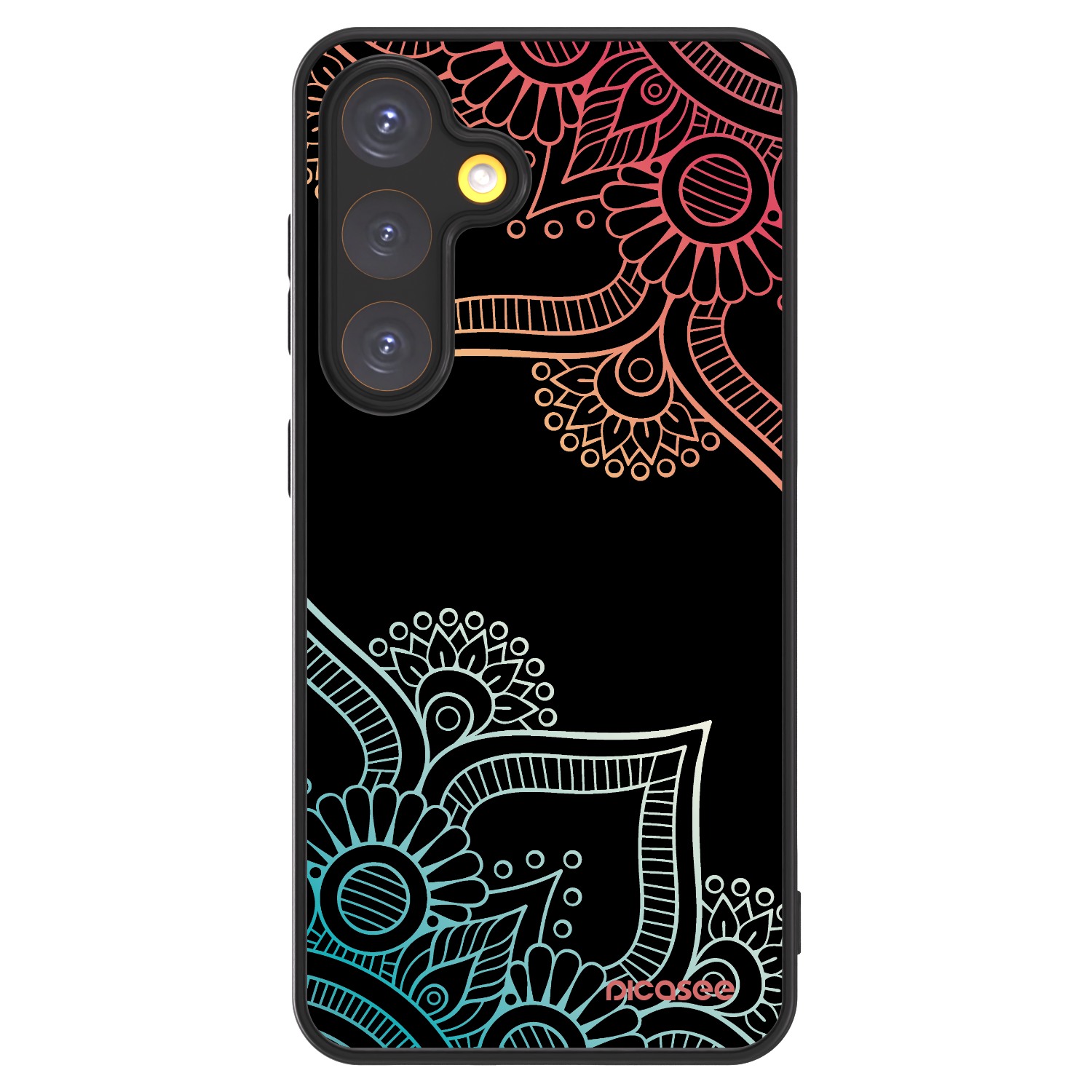 Picasee ULTIMATE CASE PowerShare pentru Samsung Galaxy S24 S921B 5G - Flowers pattern