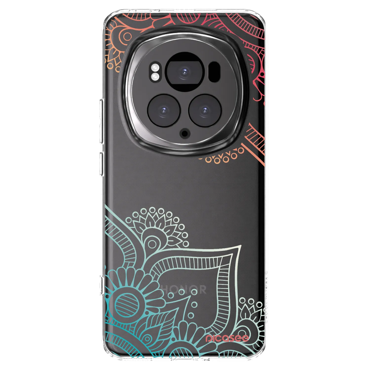 Picasee husă transparentă din silicon pentru Honor Magic6 Pro - Flowers pattern