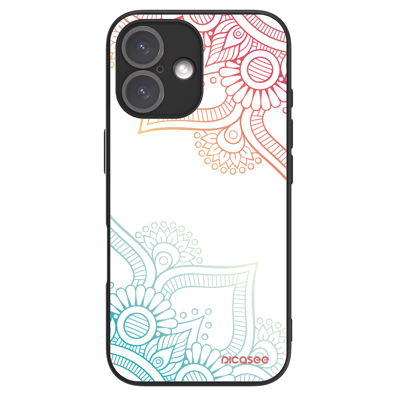 Picasee ULTIMATE CASE MagSafe pentru Apple iPhone 16 - Flowers pattern
