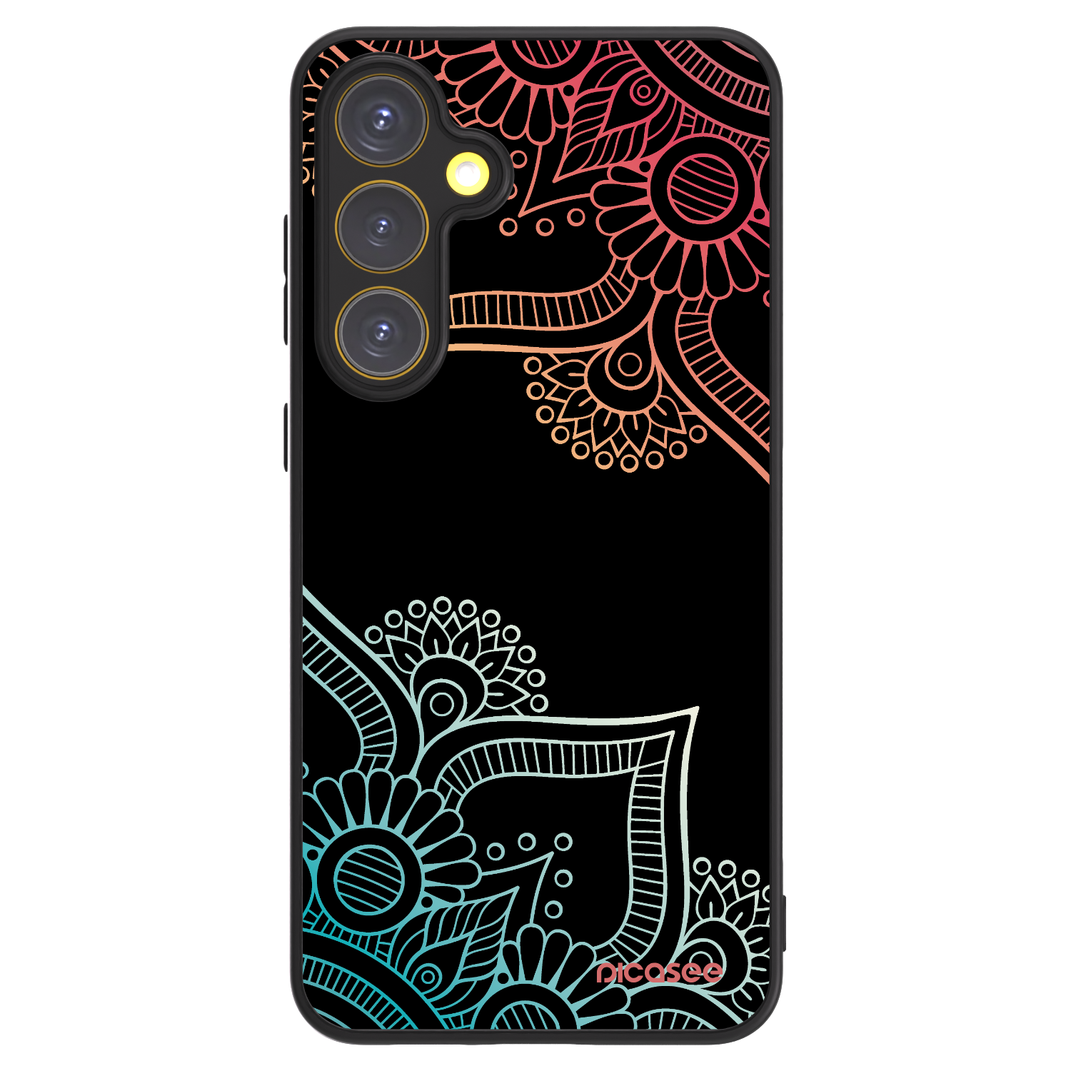 Picasee ULTIMATE CASE pentru Samsung Galaxy S24 FE S721B - Flowers pattern
