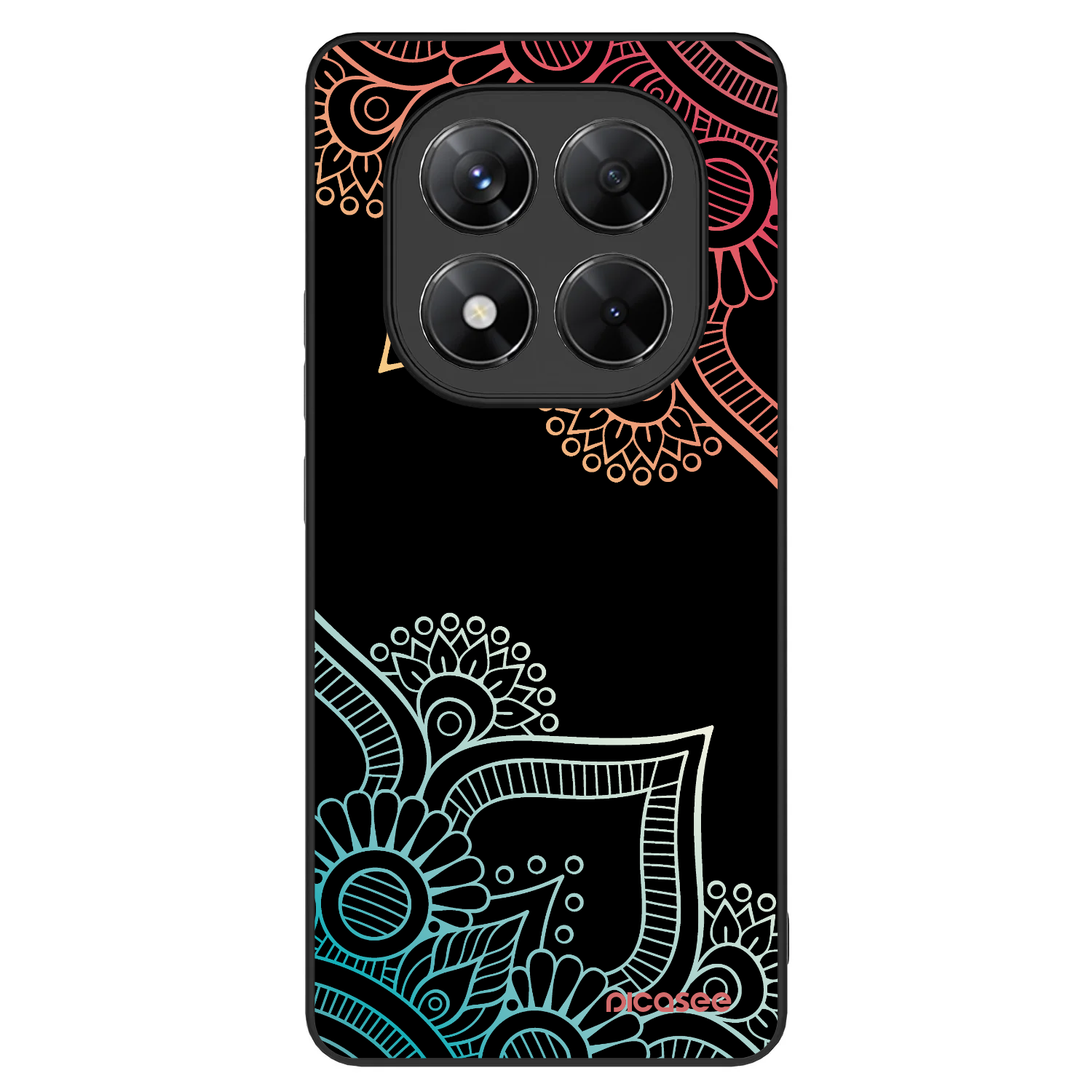 Picasee ULTIMATE CASE pentru Xiaomi Redmi Note 14 Pro 5G - Flowers pattern
