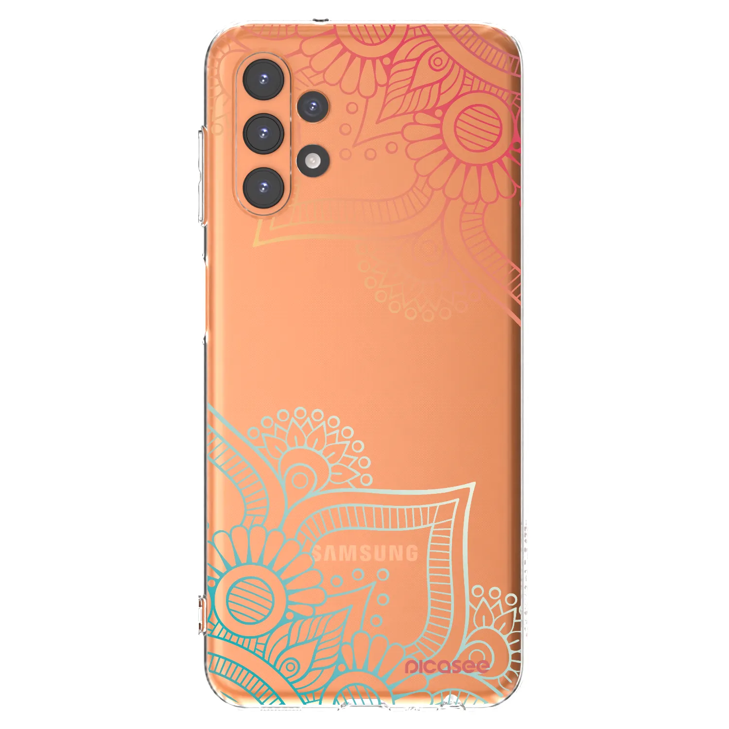 Picasee husă transparentă din silicon pentru Samsung Galaxy A13 5G - Flowers pattern