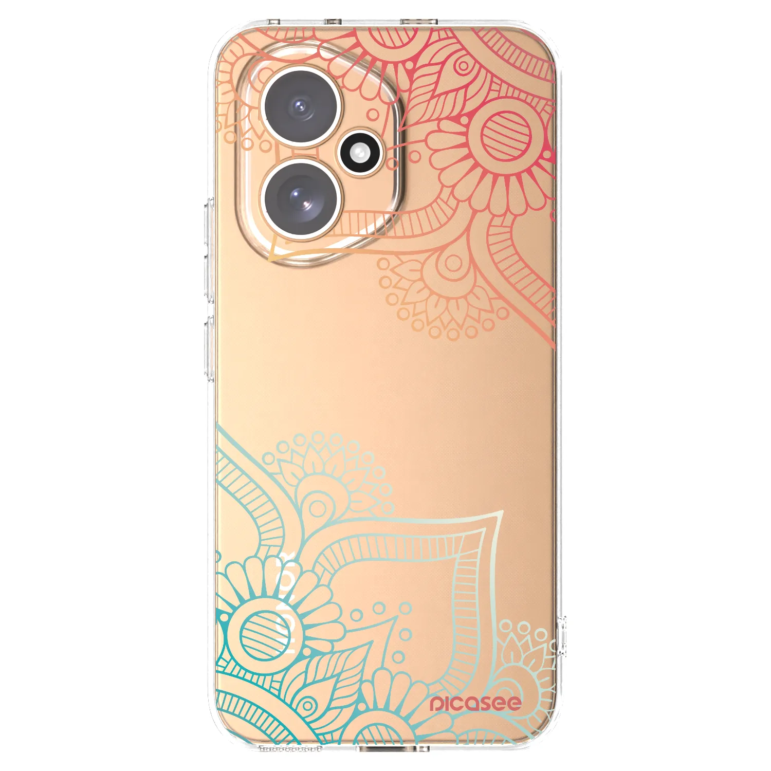 Picasee husă transparentă din silicon pentru Honor 400 5G - Flowers pattern