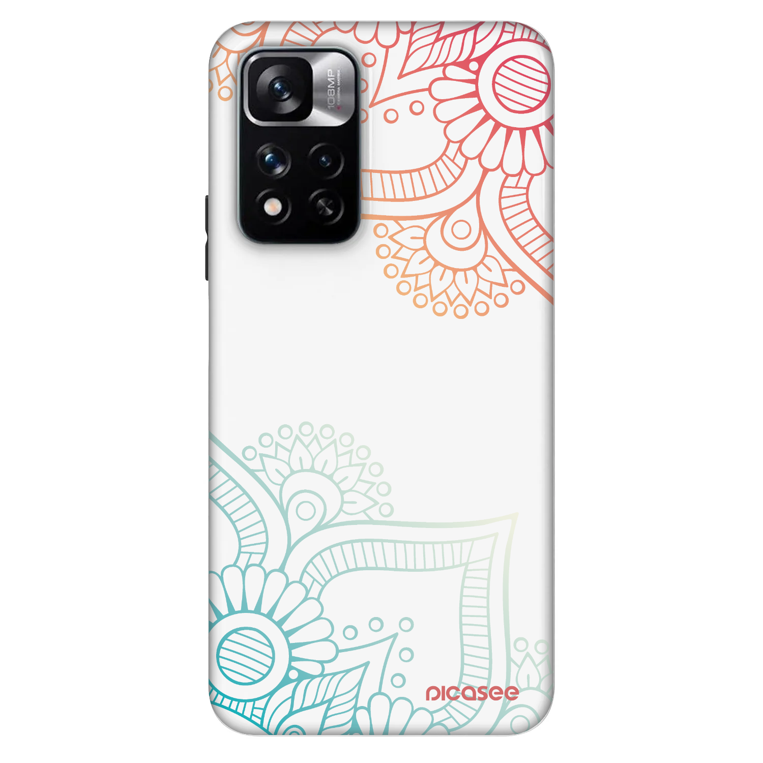 Picasee Fashion Case pentru Xiaomi Redmi Note 11 Pro - Flowers pattern