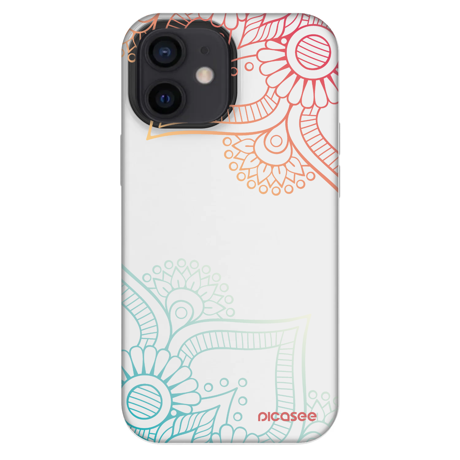 Picasee Fashion Case pentru Apple iPhone 12 mini - Flowers pattern
