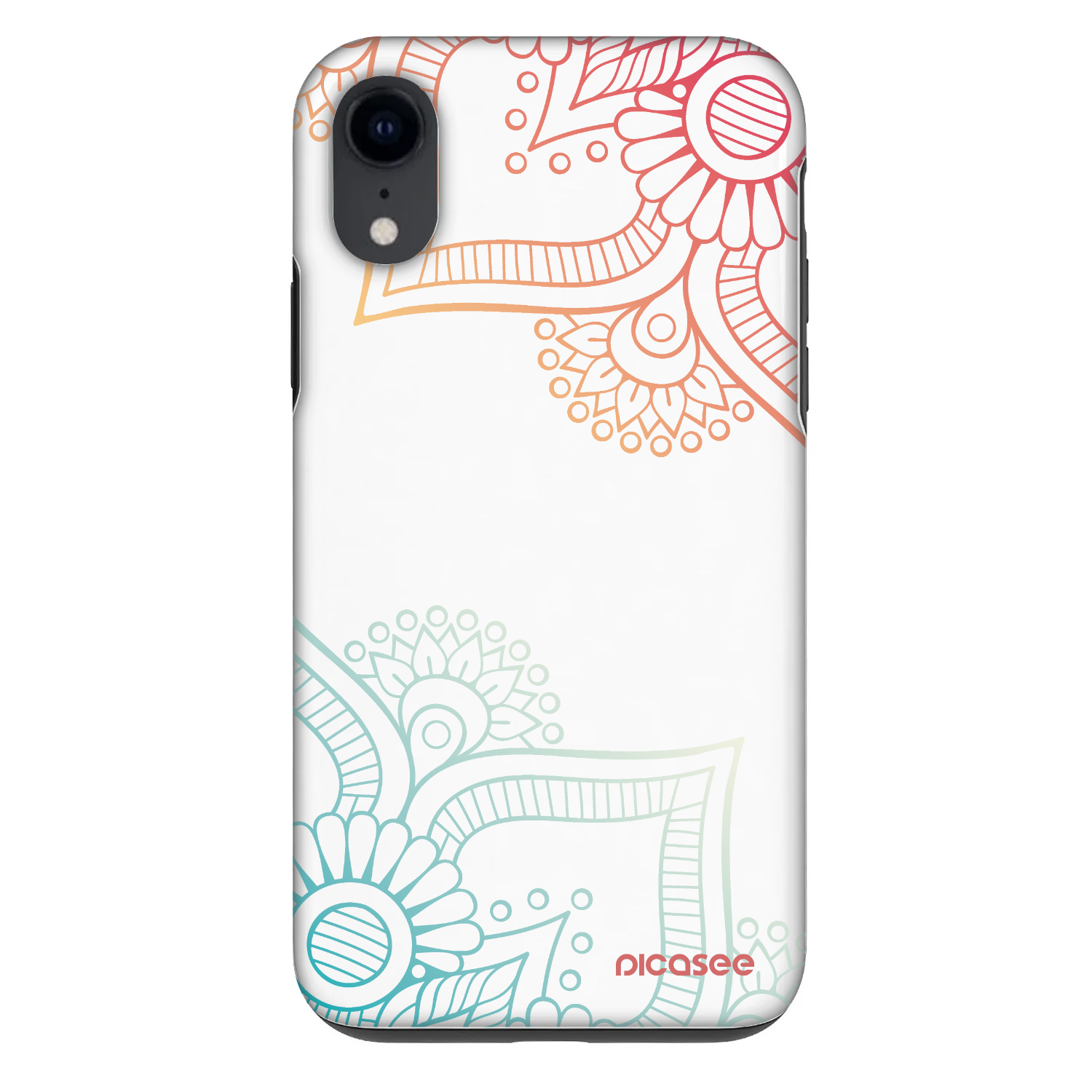 Picasee Fashion Case pentru Apple iPhone XR - Flowers pattern