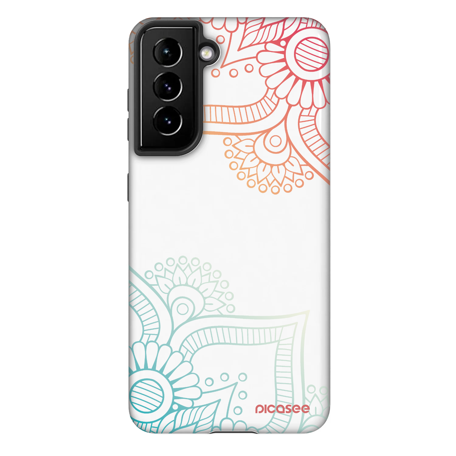 Picasee Fashion Case pentru Samsung Galaxy S21 FE 5G - Flowers pattern