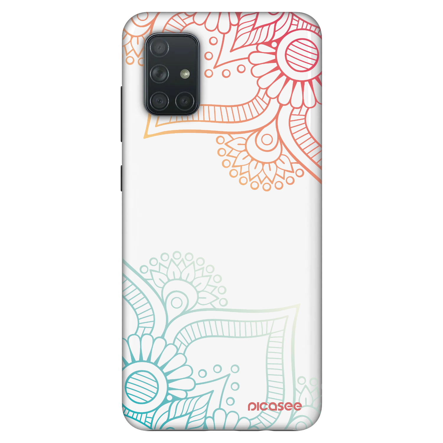 Picasee Fashion Case pentru Samsung Galaxy A71 A715F - Flowers pattern