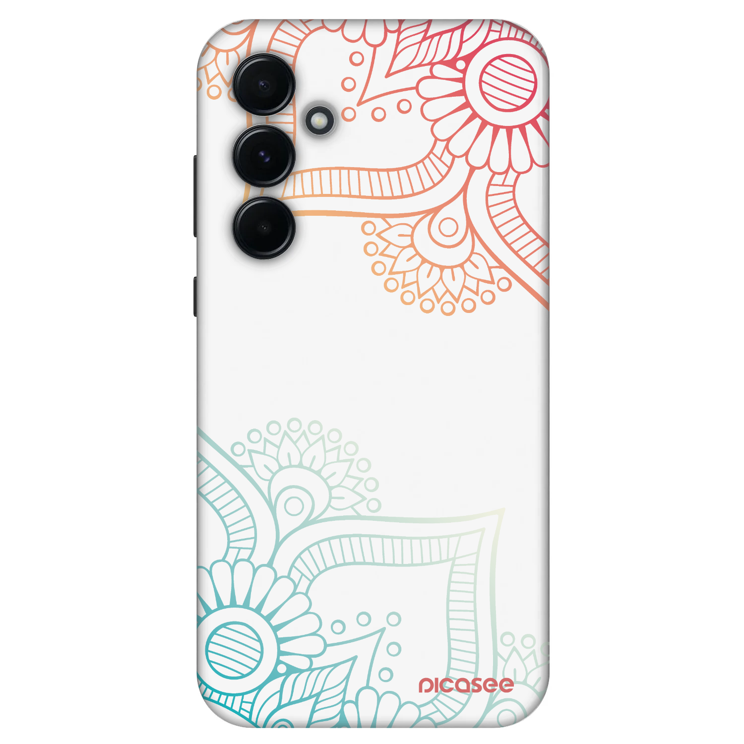 Picasee Fashion Case pentru Samsung Galaxy A55 5G A556B - Flowers pattern