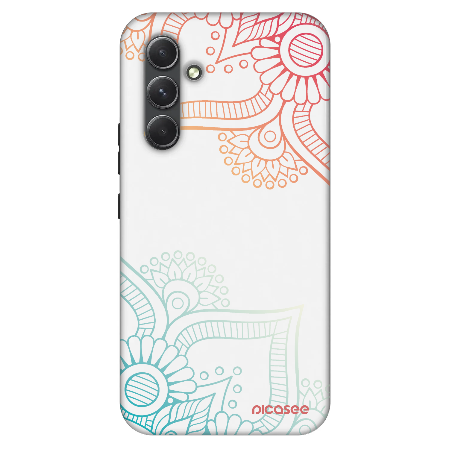Picasee Fashion Case pentru Samsung Galaxy A54 5G A546B - Flowers pattern
