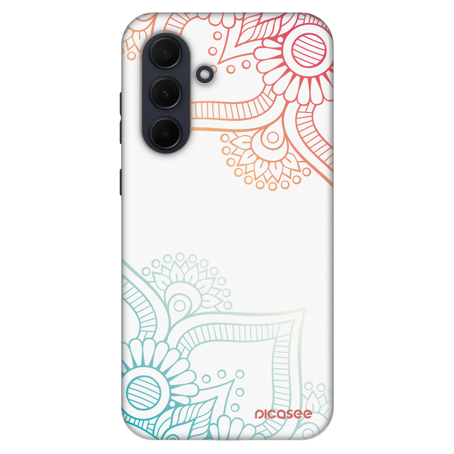 Picasee Fashion Case pentru Samsung Galaxy A35 5G A356B - Flowers pattern