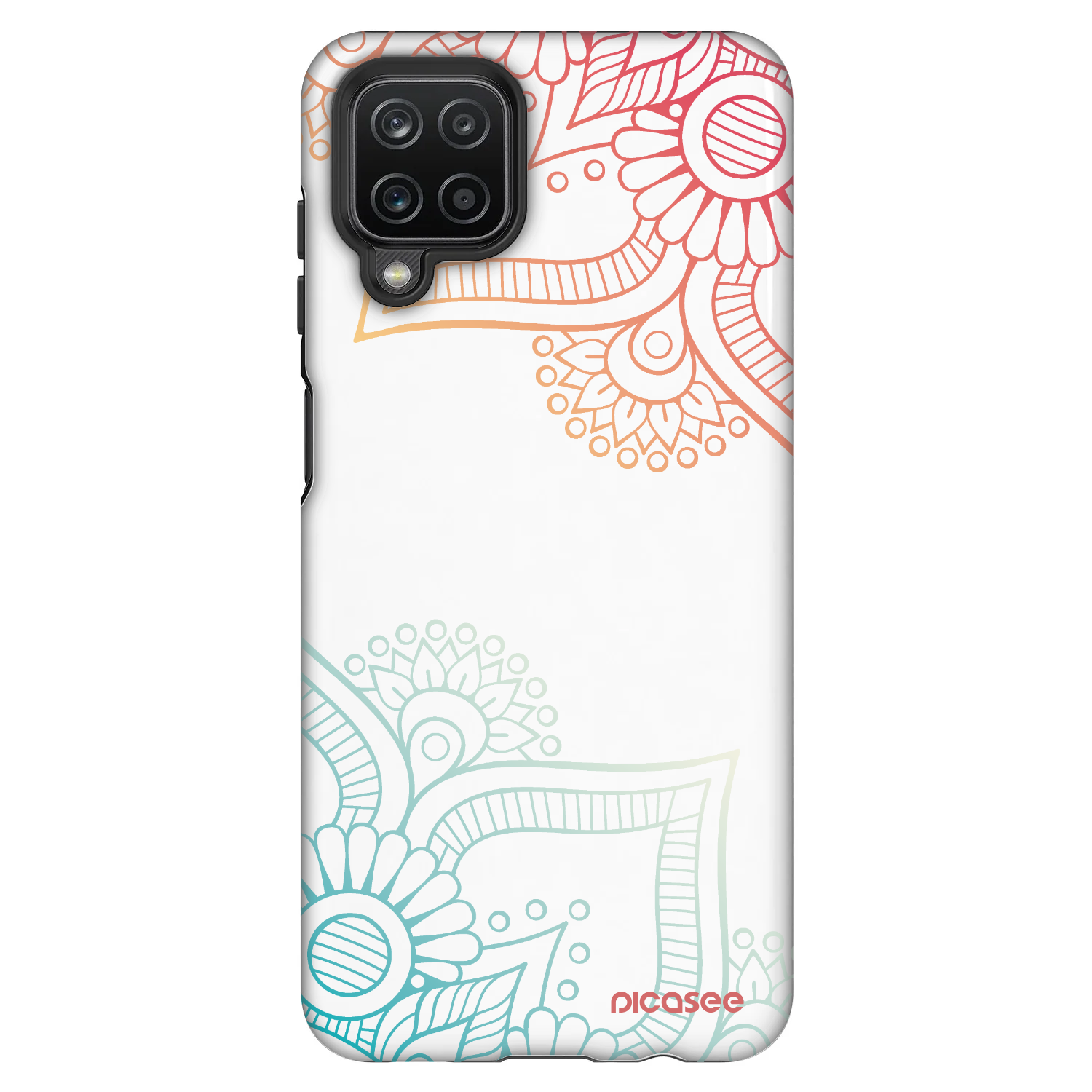 Picasee Fashion Case pentru Samsung Galaxy A12 A125F - Flowers pattern