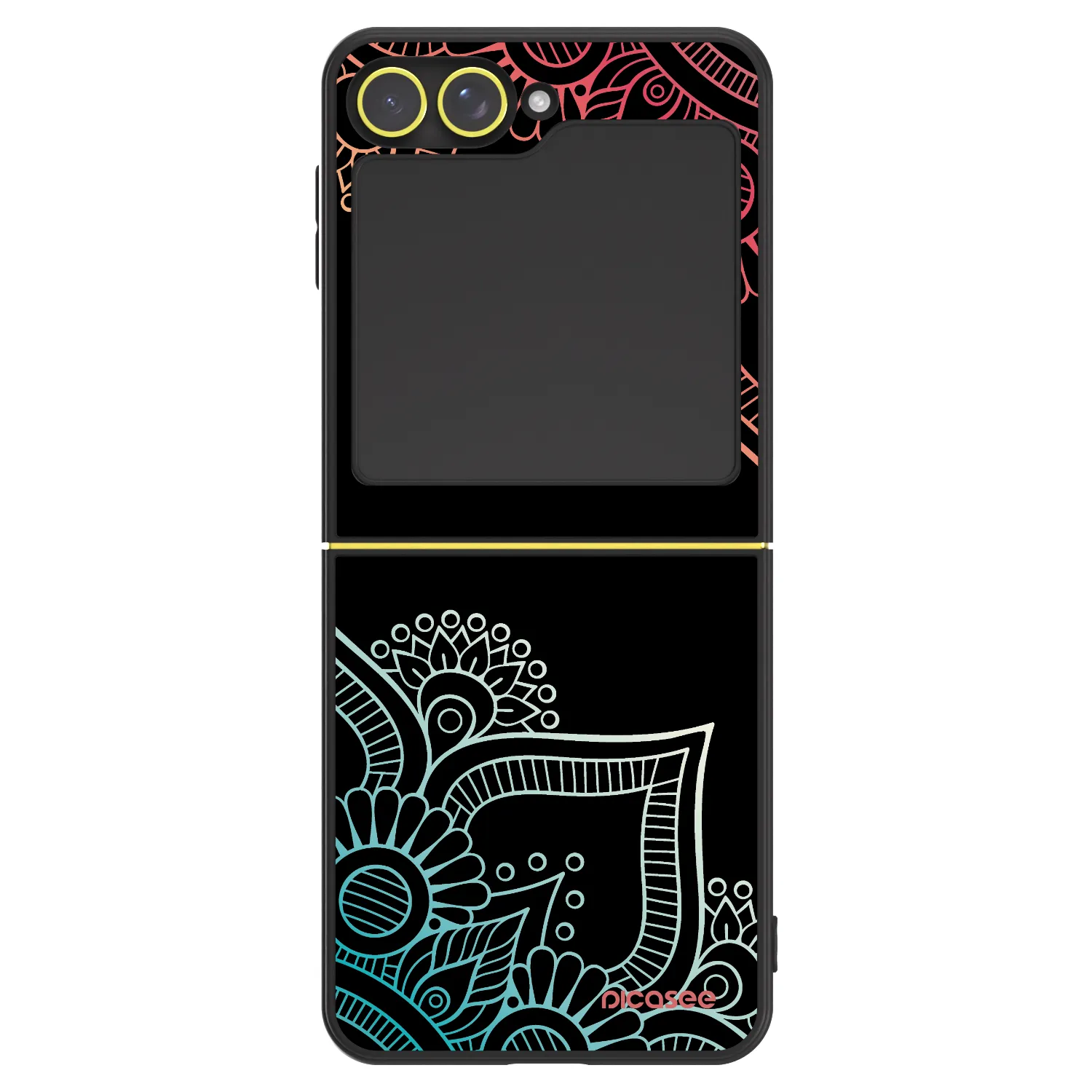 Picasee ULTIMATE CASE pentru Samsung Galaxy Z Flip7 FE 5G - Flowers pattern