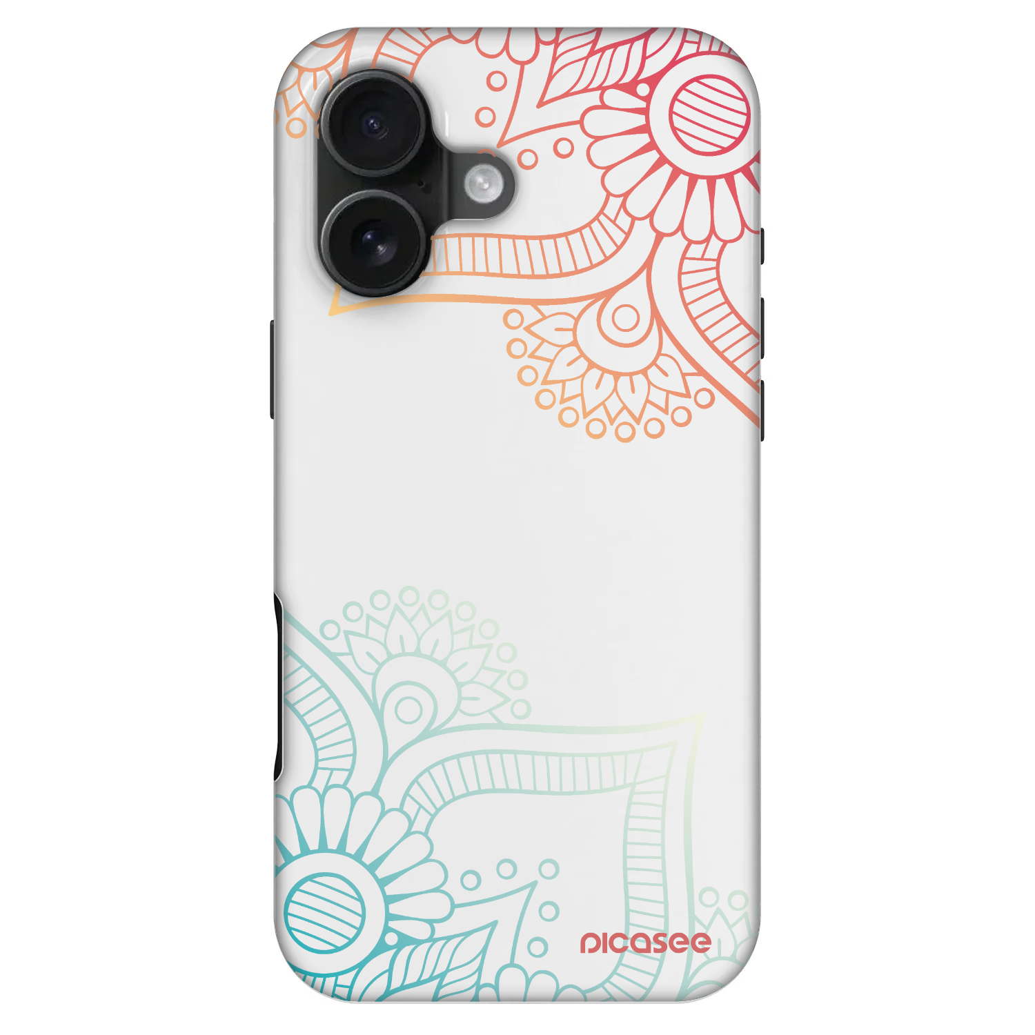Picasee Fashion Case MagSafe pentru Apple iPhone 16 - Flowers pattern