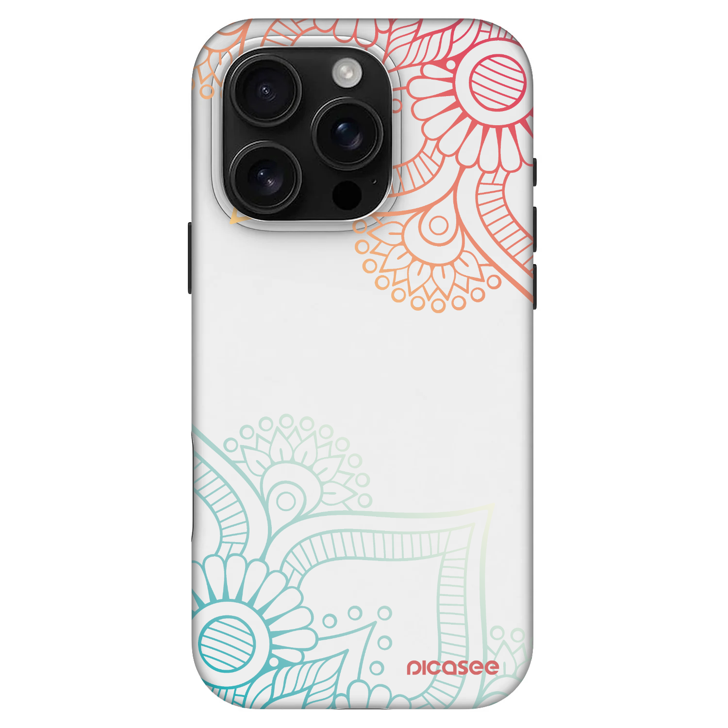 Picasee Fashion Case MagSafe pentru Apple iPhone 16 Pro - Flowers pattern