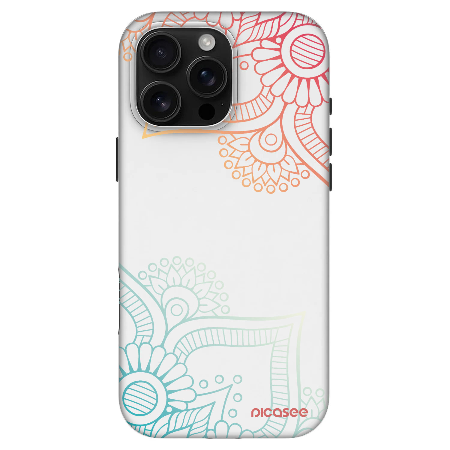 Picasee Fashion Case MagSafe pentru Apple iPhone 16 Pro Max - Flowers pattern