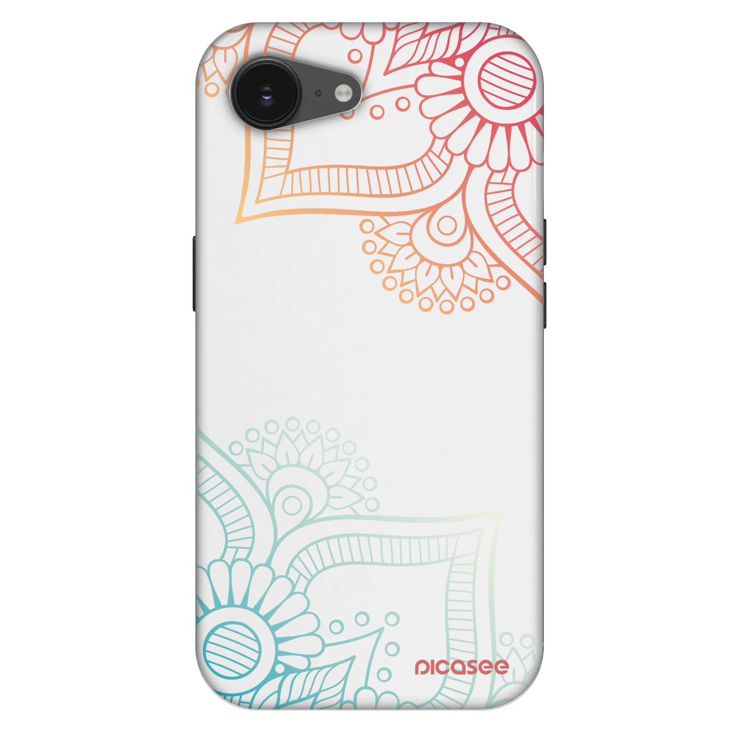 Picasee Fashion Case MagSafe pentru Apple iPhone 16e - Flowers pattern