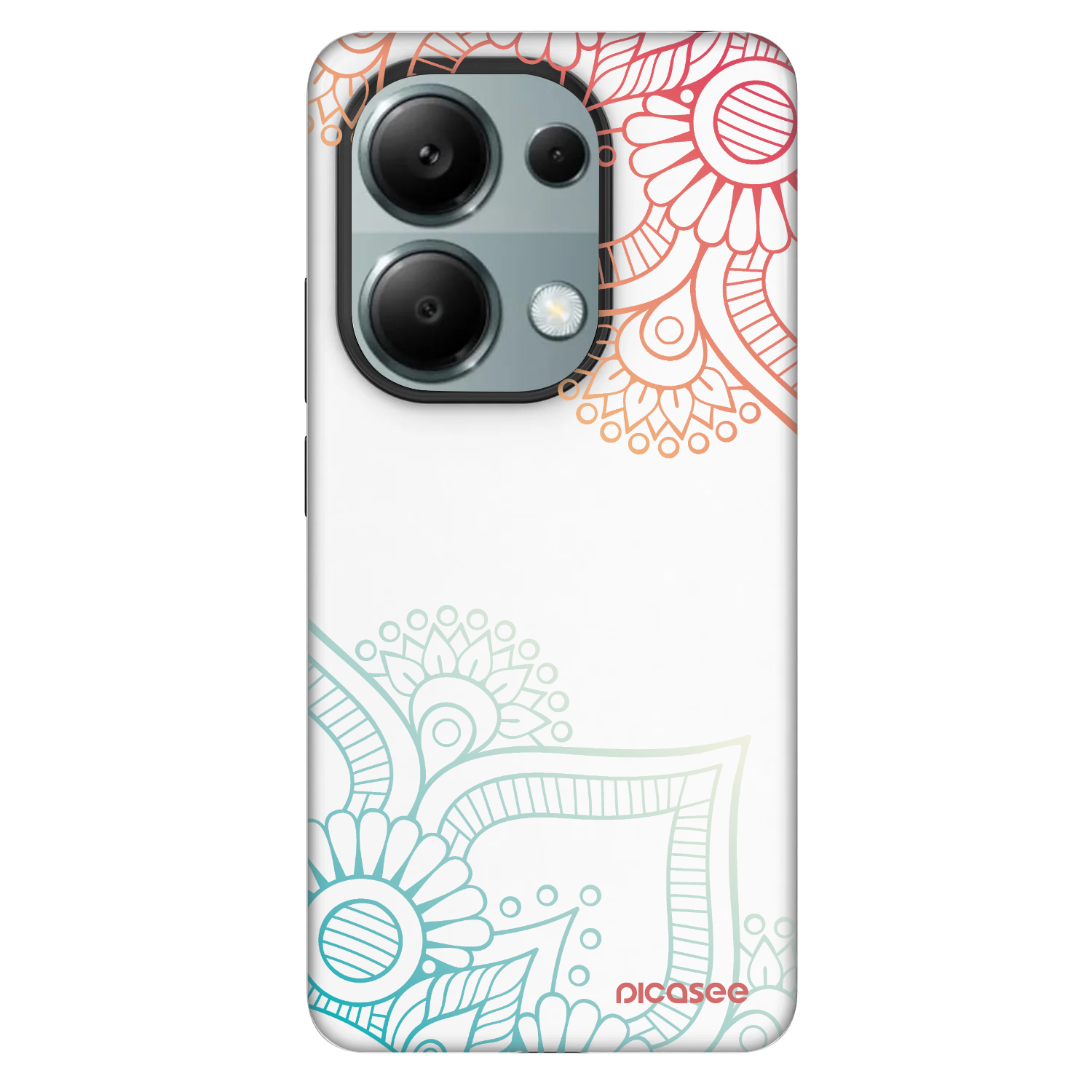 Picasee Fashion Case pentru Xiaomi Redmi Note 13 Pro 4G - Flowers pattern