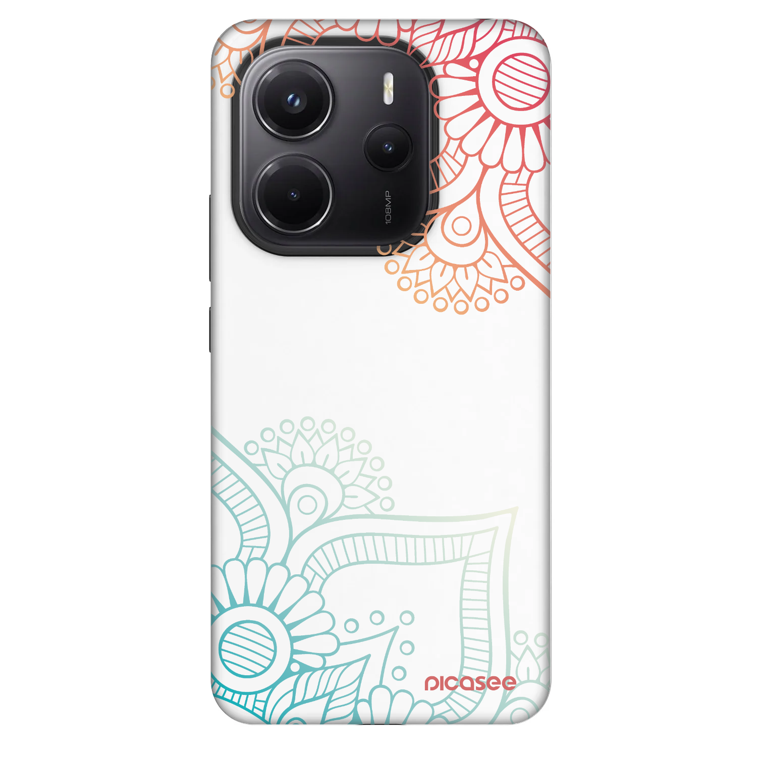 Picasee Fashion Case pentru Xiaomi Redmi Note 14 4G - Flowers pattern
