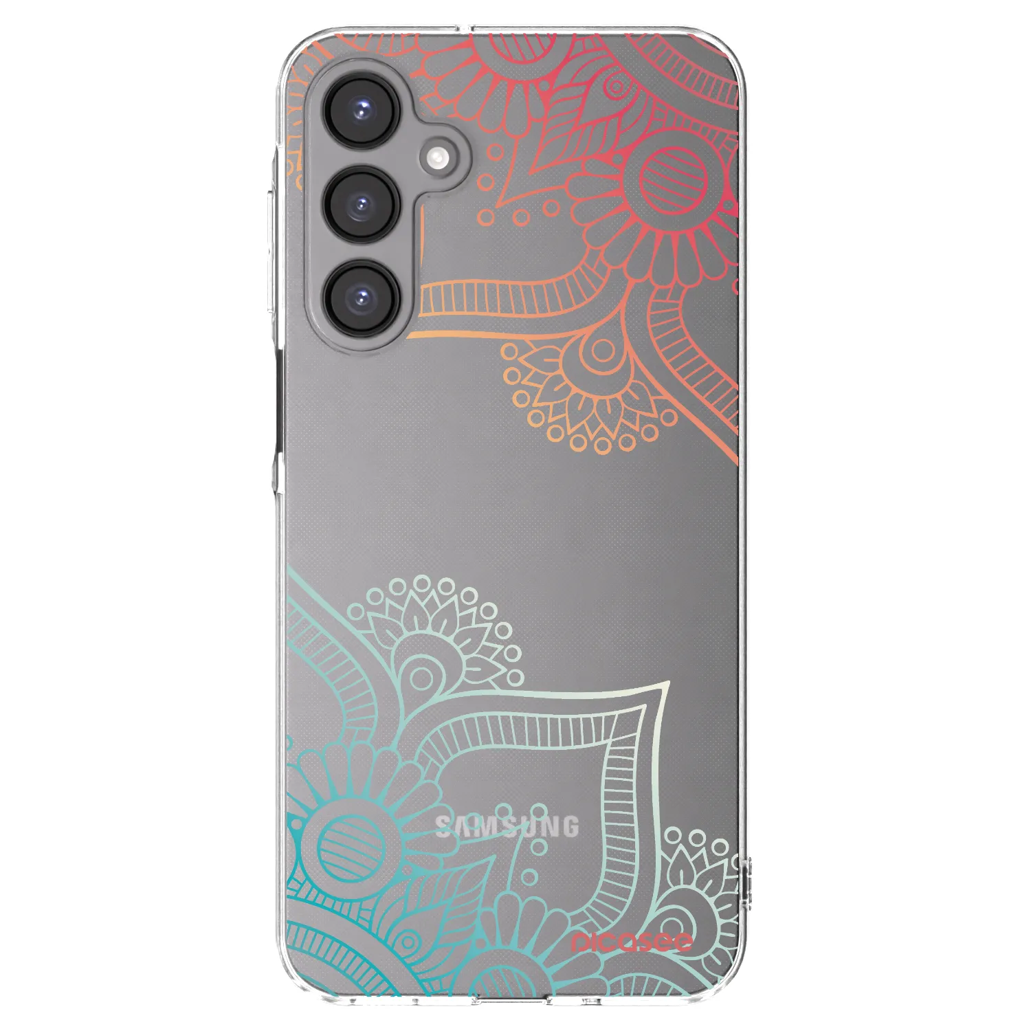 Picasee husă transparentă din silicon pentru Samsung Galaxy A16 4G - Flowers pattern