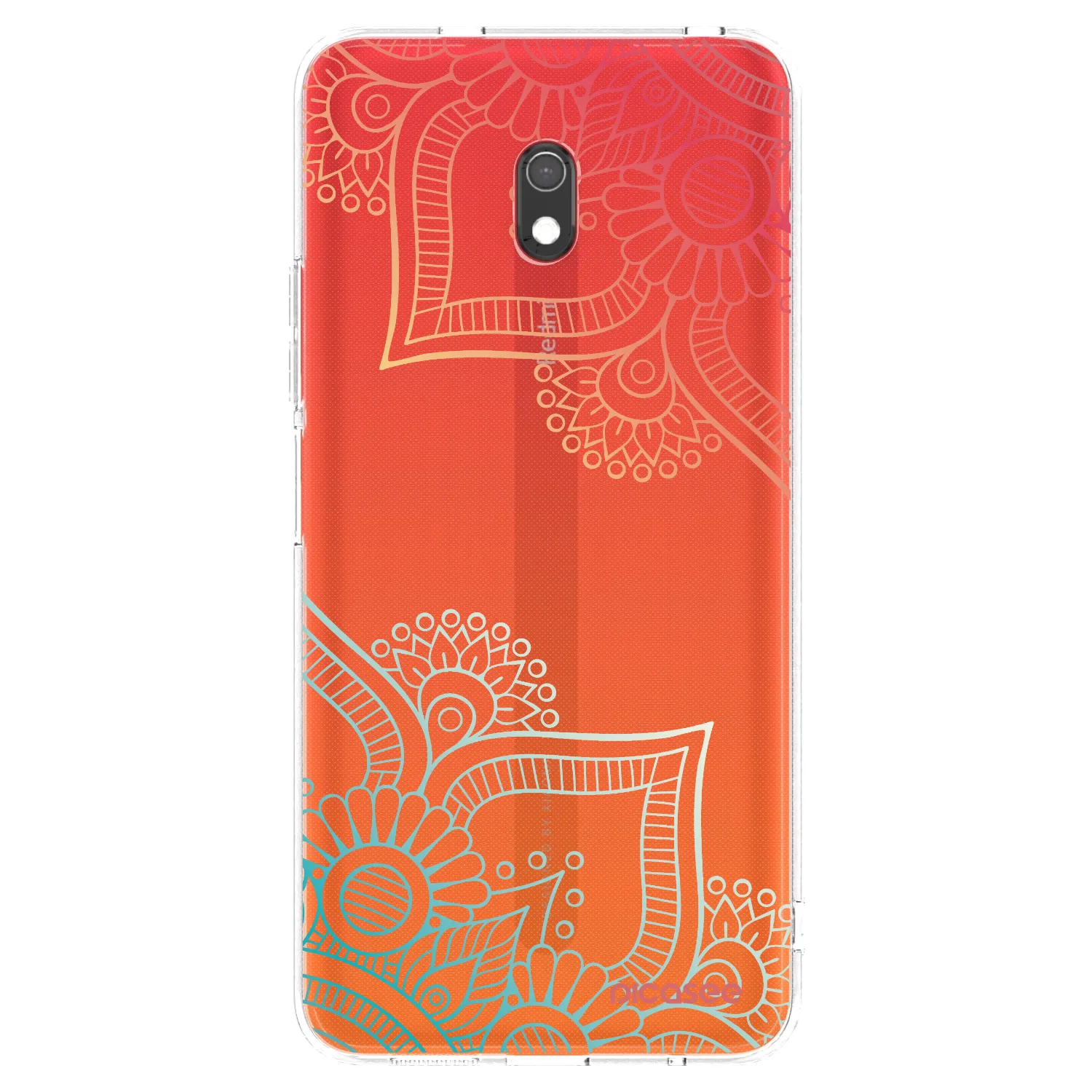 Picasee husă transparentă din silicon pentru Xiaomi Redmi 8A - Flowers pattern
