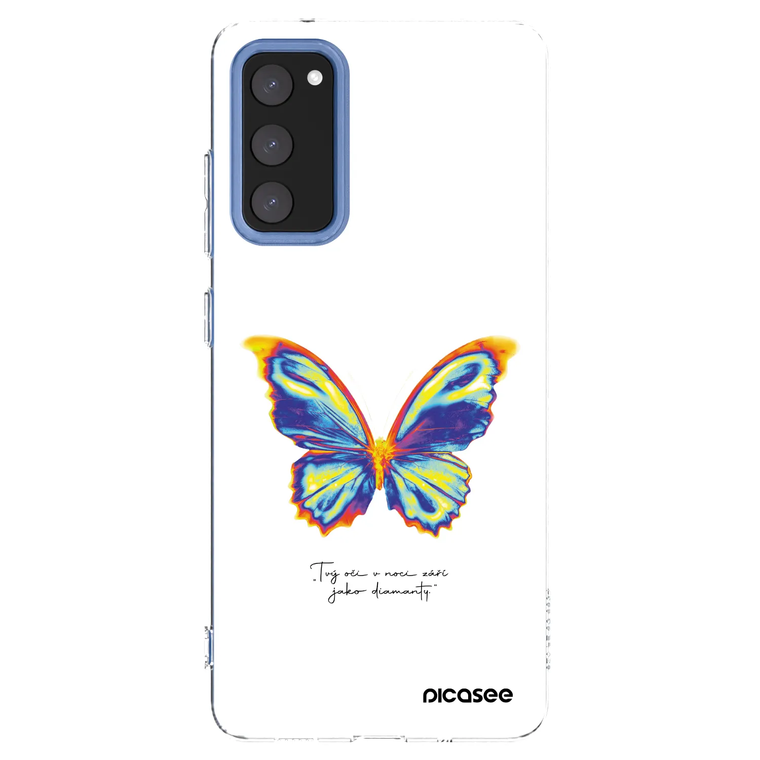 Picasee husă transparentă din silicon pentru Samsung Galaxy S20 FE - Diamanty White