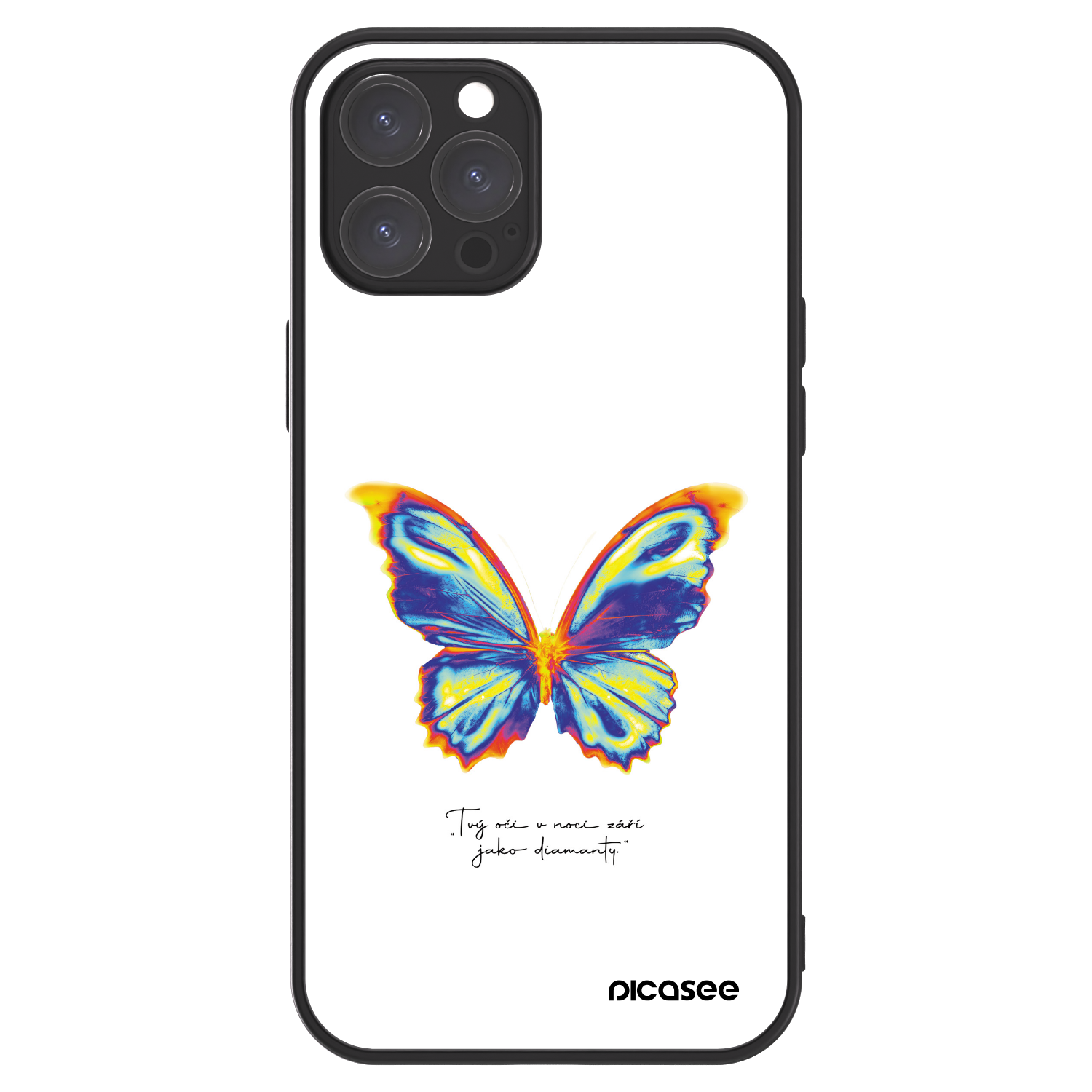 Picasee ULTIMATE CASE pentru Apple iPhone 12 Pro Max - Diamanty White