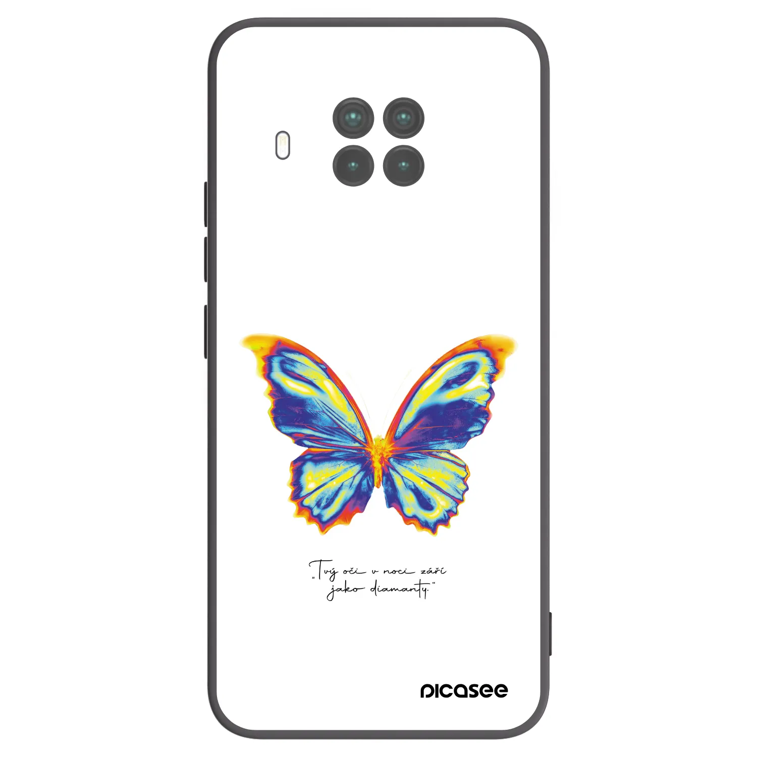 Picasee husă neagră din silicon pentru Xiaomi Mi 10T Lite - Diamanty White