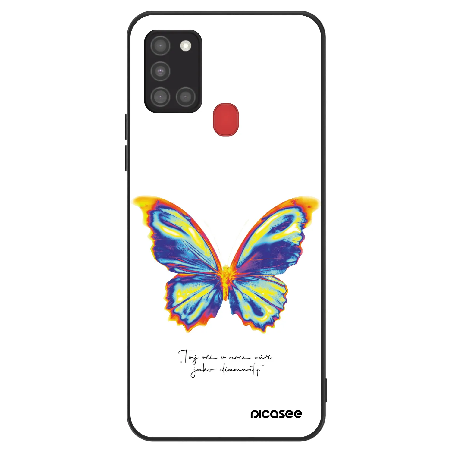Picasee ULTIMATE CASE pentru Samsung Galaxy A21s - Diamanty White