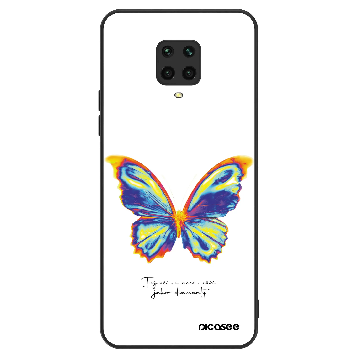 Picasee ULTIMATE CASE pentru Xiaomi Redmi Note 9 Pro - Diamanty White