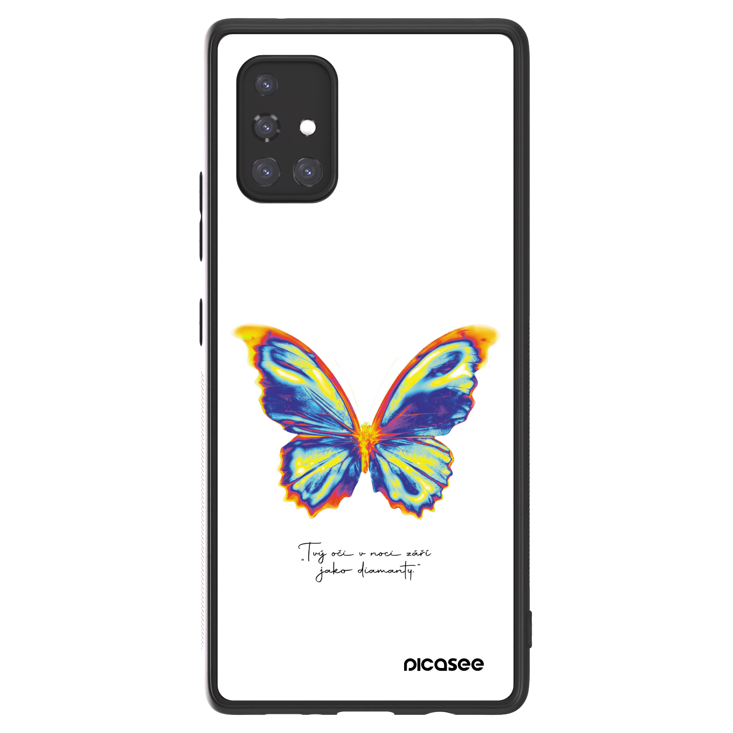 Picasee ULTIMATE CASE pentru Samsung Galaxy A71 A715F - Diamanty White