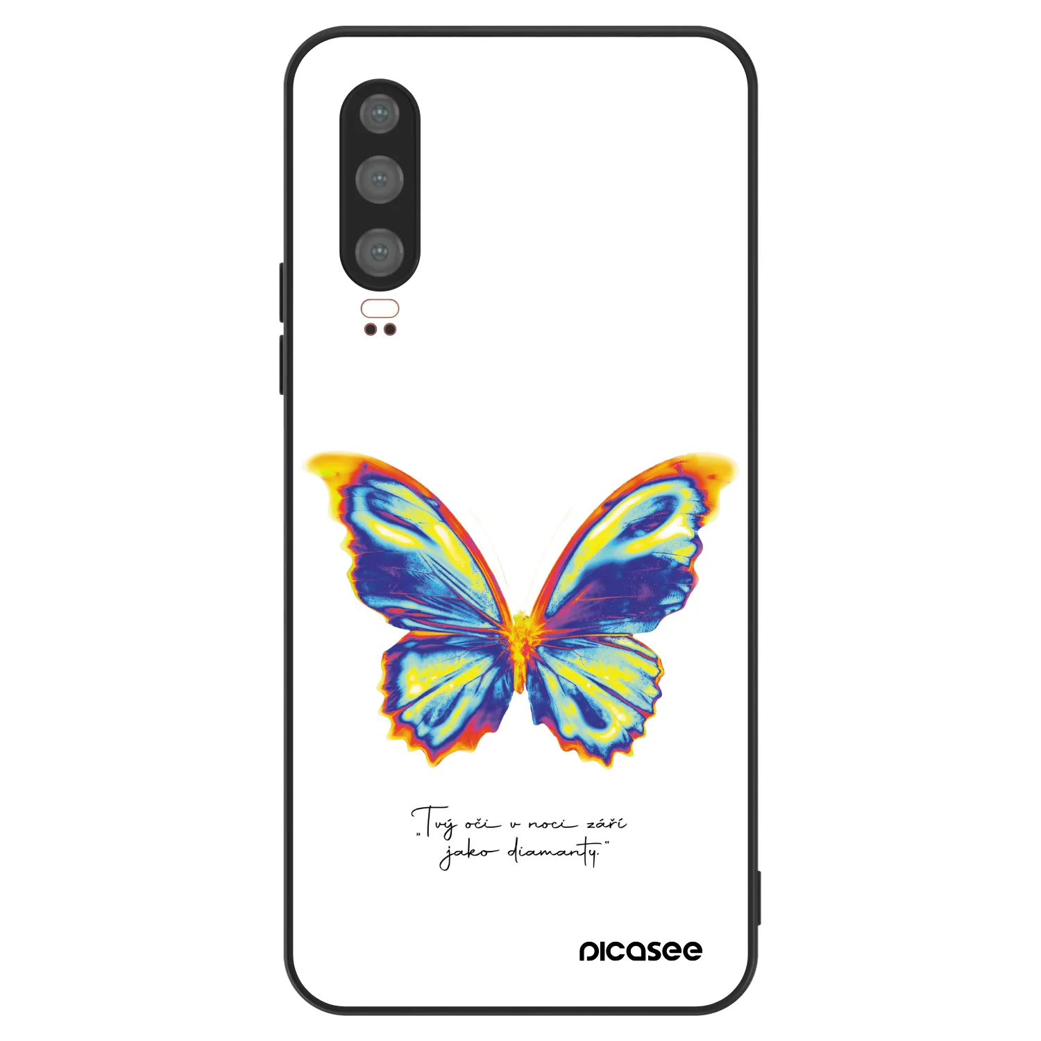 Picasee ULTIMATE CASE pentru Huawei P30 - Diamanty White