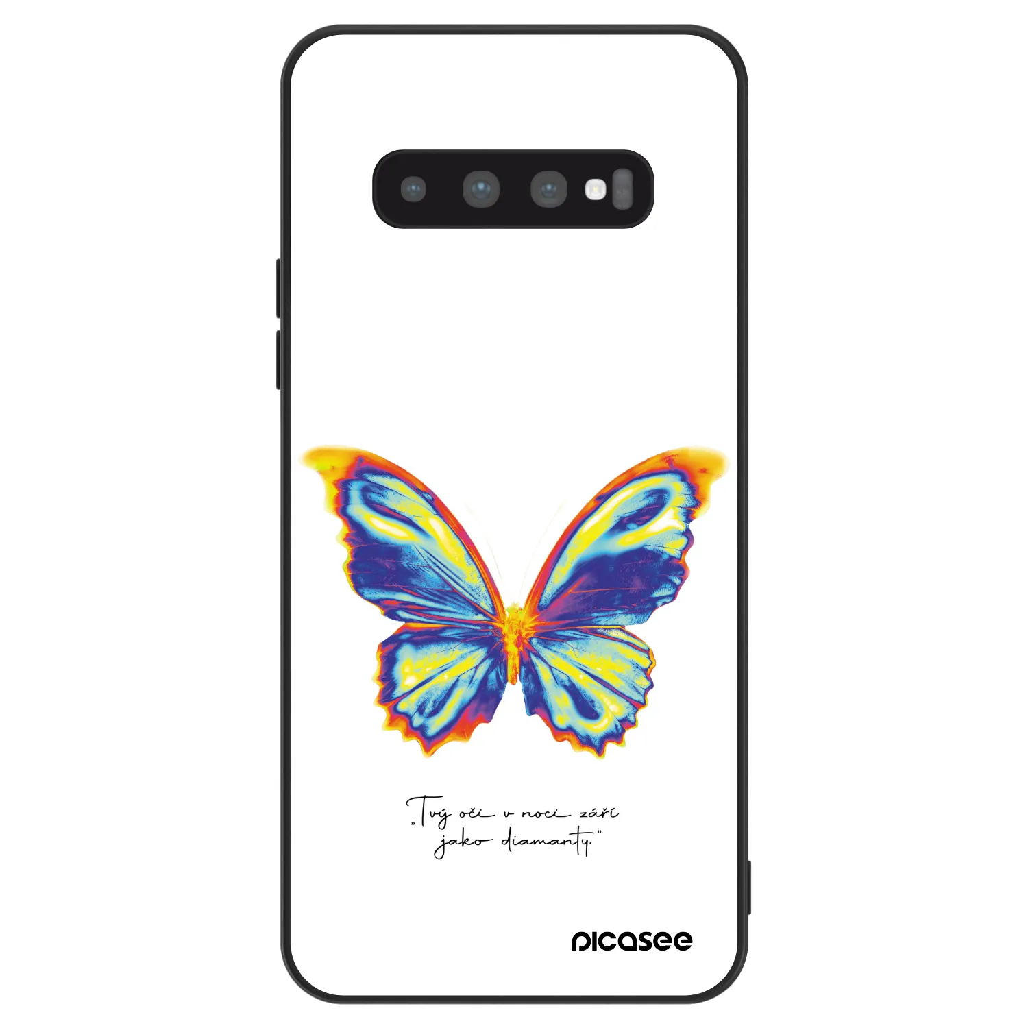 Picasee ULTIMATE CASE pentru Samsung Galaxy S10 G973 - Diamanty White