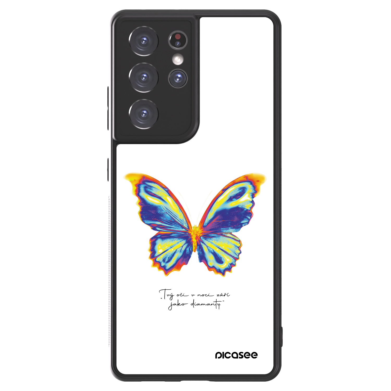 Picasee ULTIMATE CASE pentru Samsung Galaxy S21 Ultra 5G G998B - Diamanty White