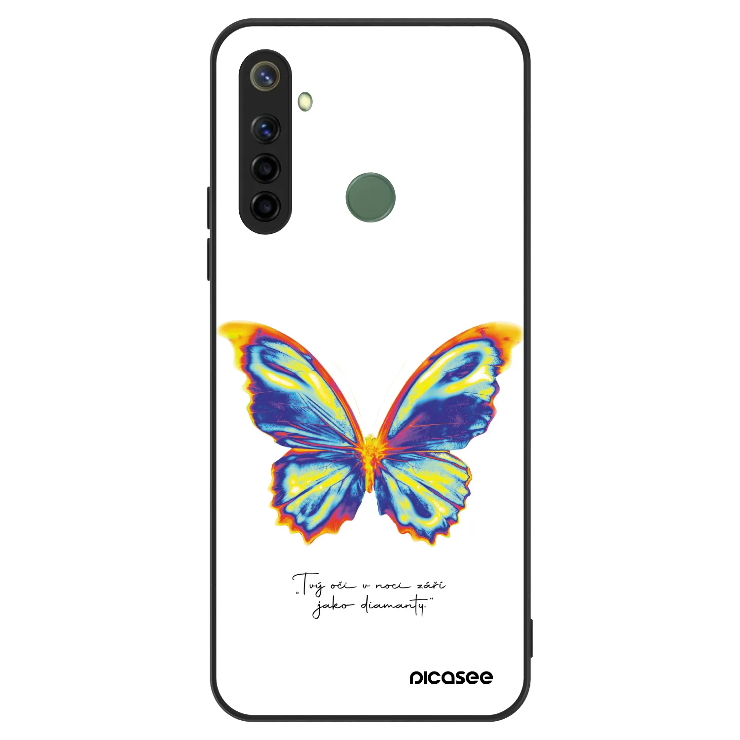 Picasee ULTIMATE CASE pentru Realme 6i - Diamanty White