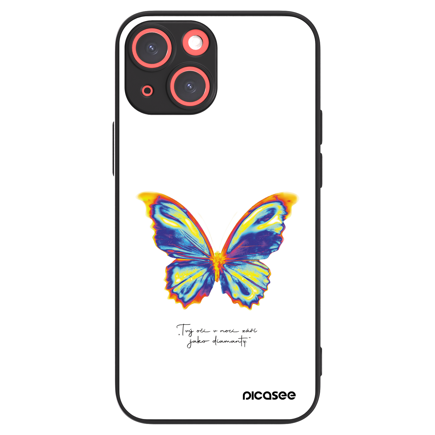 Picasee ULTIMATE CASE pentru Apple iPhone 13 mini - Diamanty White