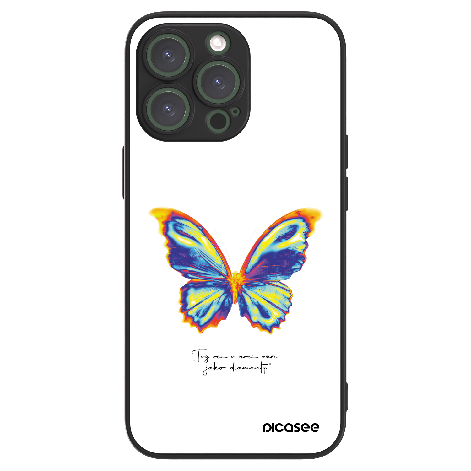Picasee ULTIMATE CASE pentru Apple iPhone 13 Pro - Diamanty White