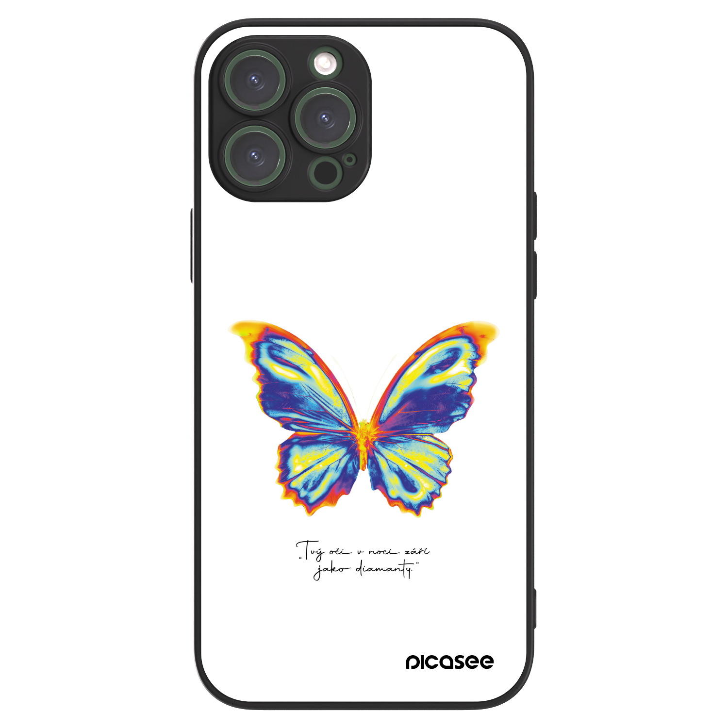 Picasee ULTIMATE CASE pentru Apple iPhone 13 Pro Max - Diamanty White