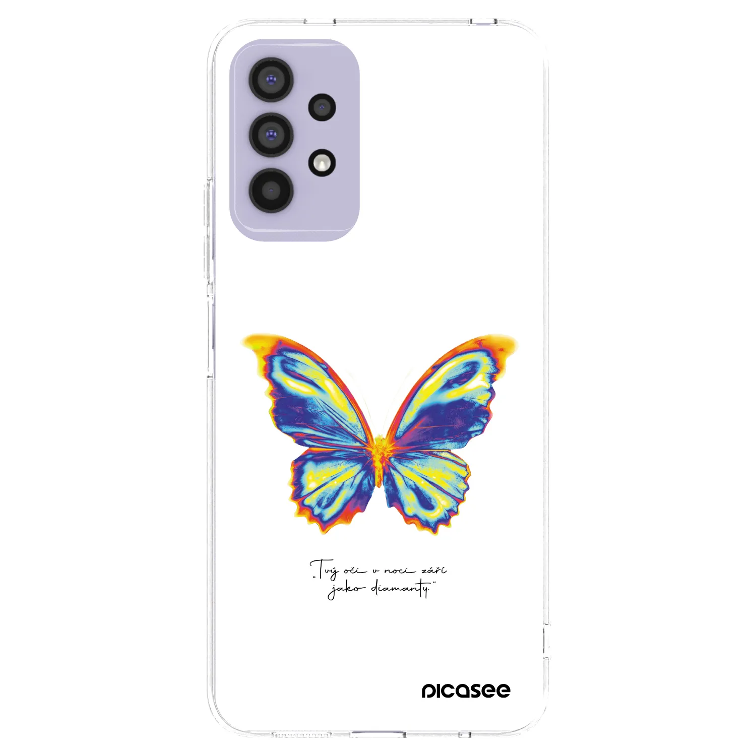 Picasee husă transparentă din silicon pentru Samsung Galaxy A32 4G SM-A325F - Diamanty White