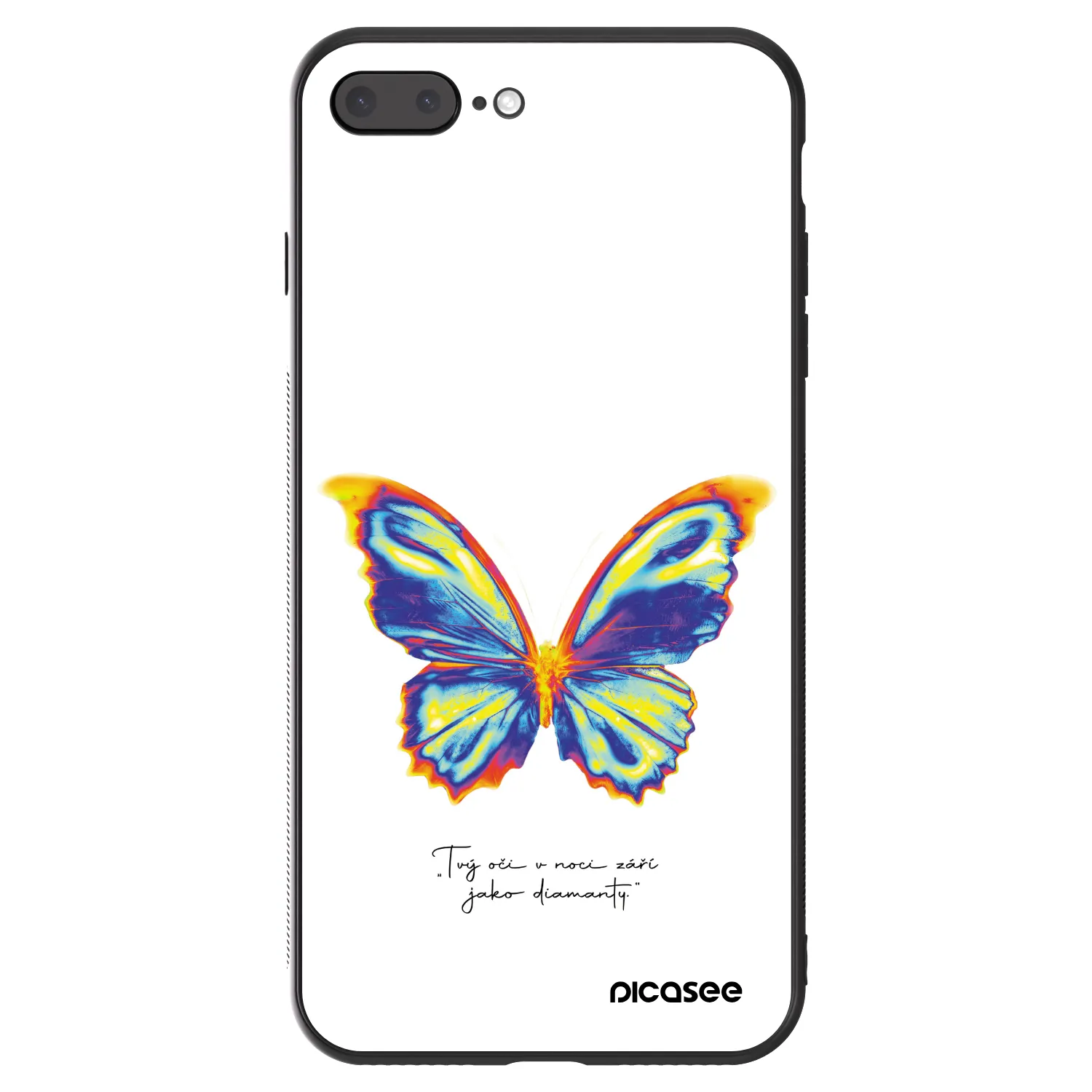 Picasee ULTIMATE CASE pentru Apple iPhone 8 Plus - Diamanty White