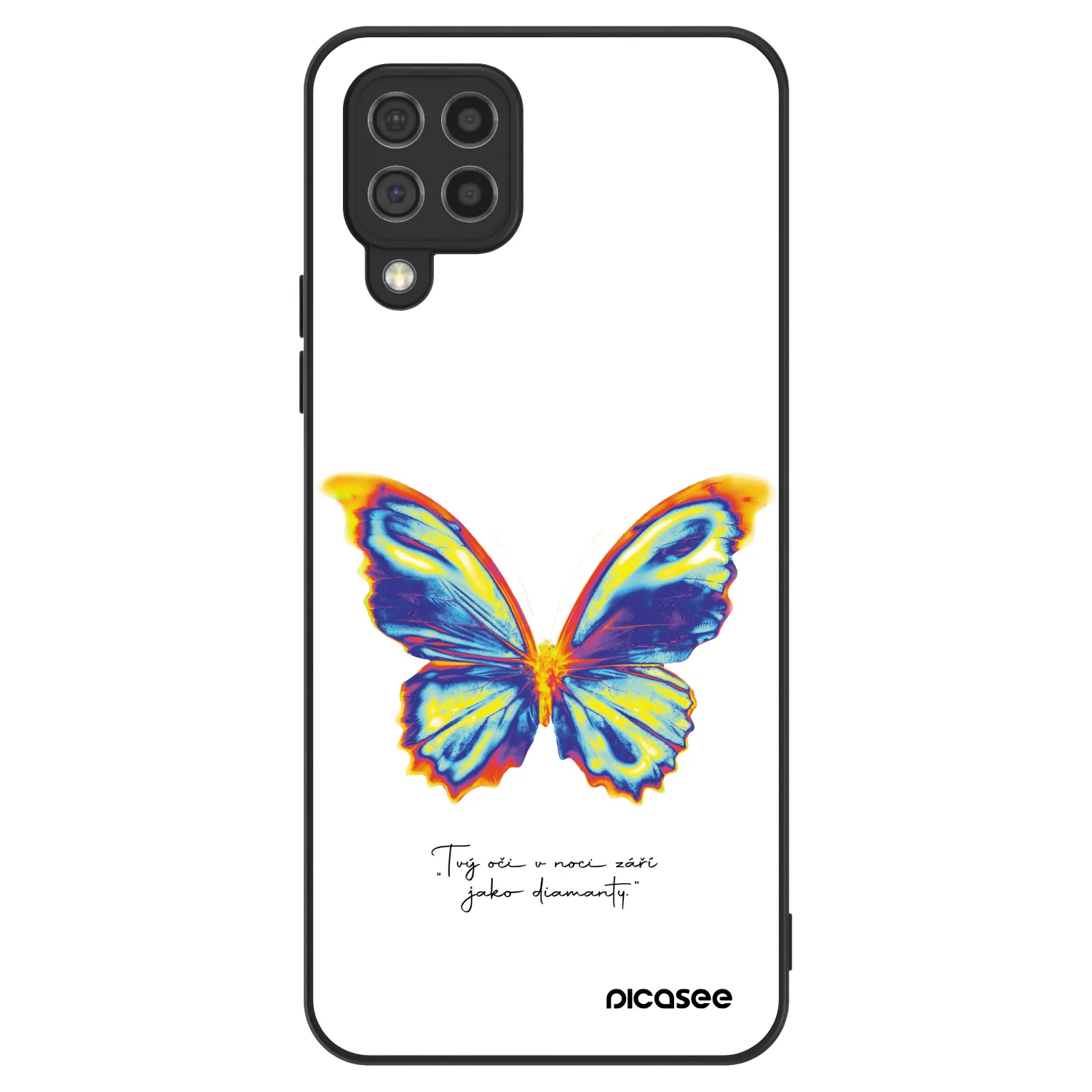 Picasee ULTIMATE CASE pentru Samsung Galaxy A22 A225F 4G - Diamanty White