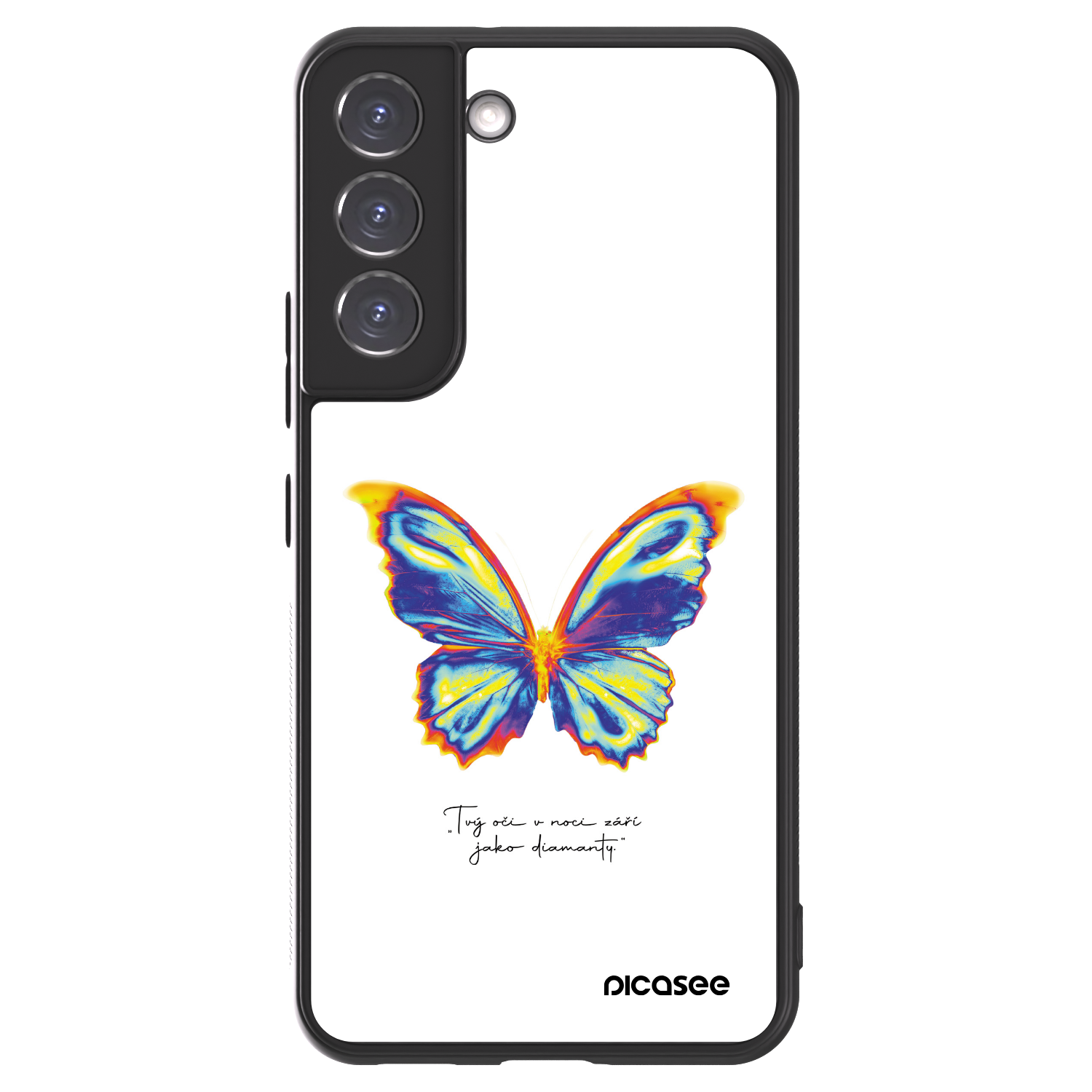 Picasee ULTIMATE CASE pentru Samsung Galaxy S22 5G - Diamanty White