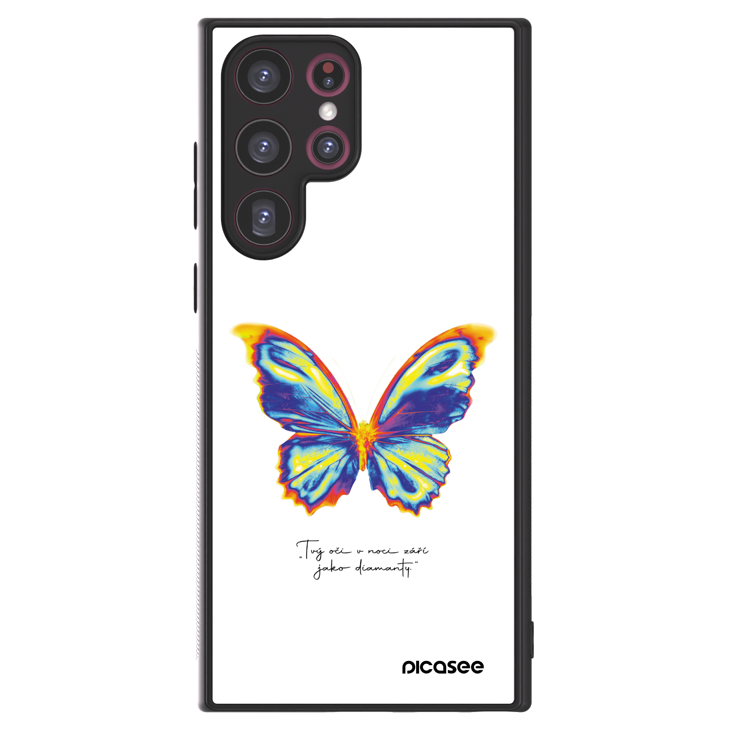 Picasee ULTIMATE CASE pentru Samsung Galaxy S22 Ultra 5G - Diamanty White